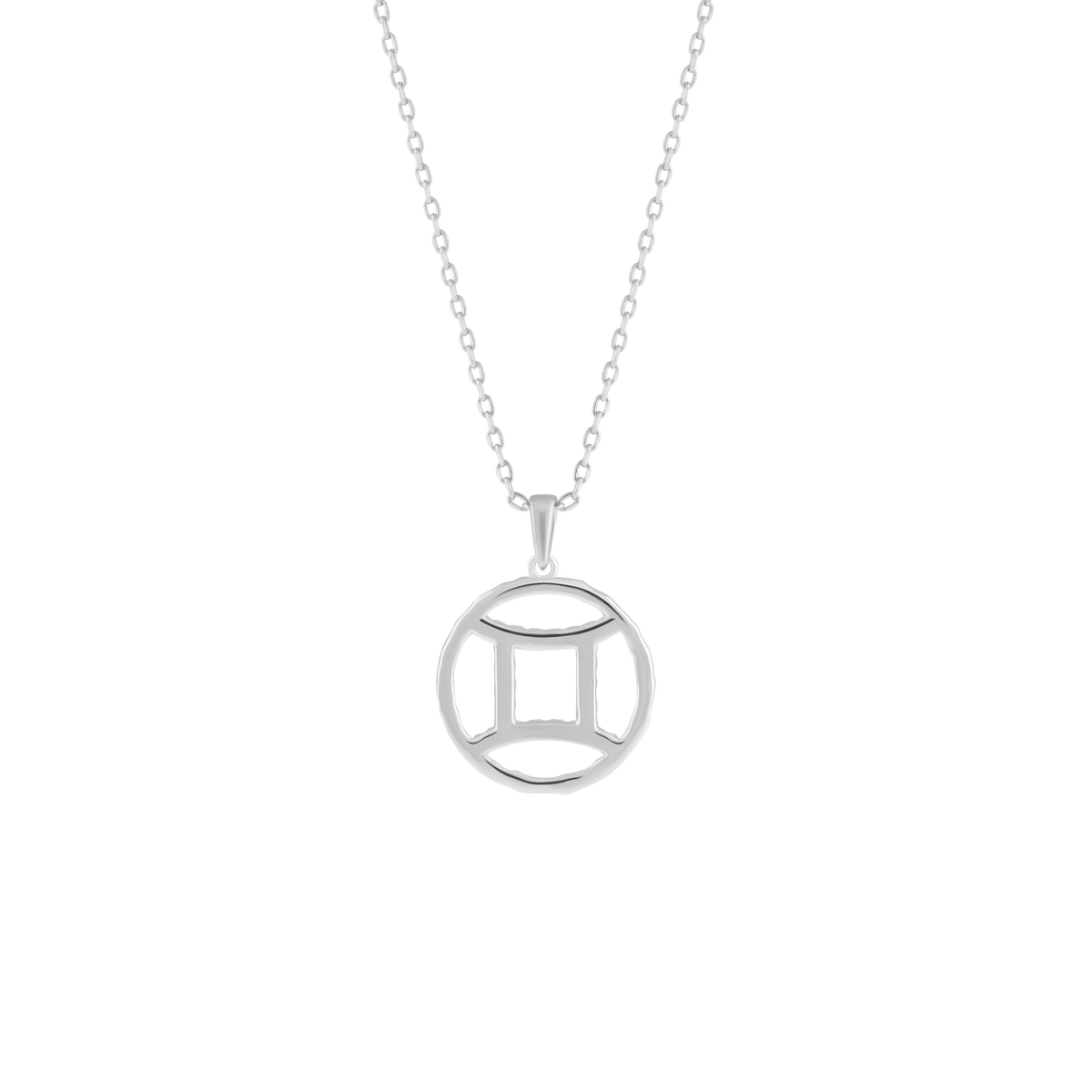 Gemini medallion pendant necklace - Gemini Zodiac Pendant Necklace - The Future Rocks - 5