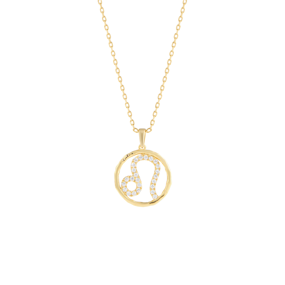 Leo medallion pendant necklace - Leo Zodiac Pendant Necklace - The Future Rocks - 1