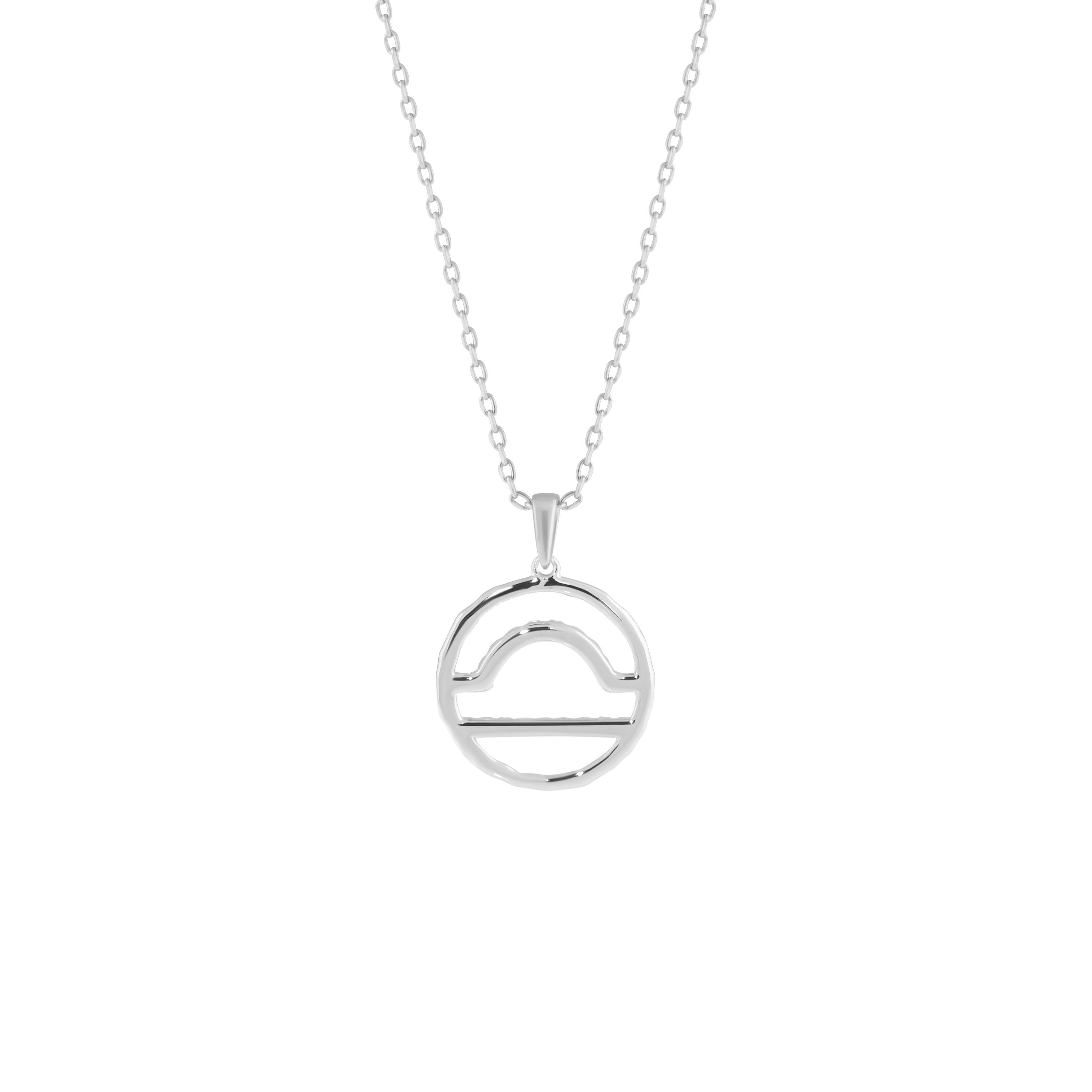 Libra medallion pendant necklace - Libra Zodiac Pendant Necklace - The Future Rocks - 5
