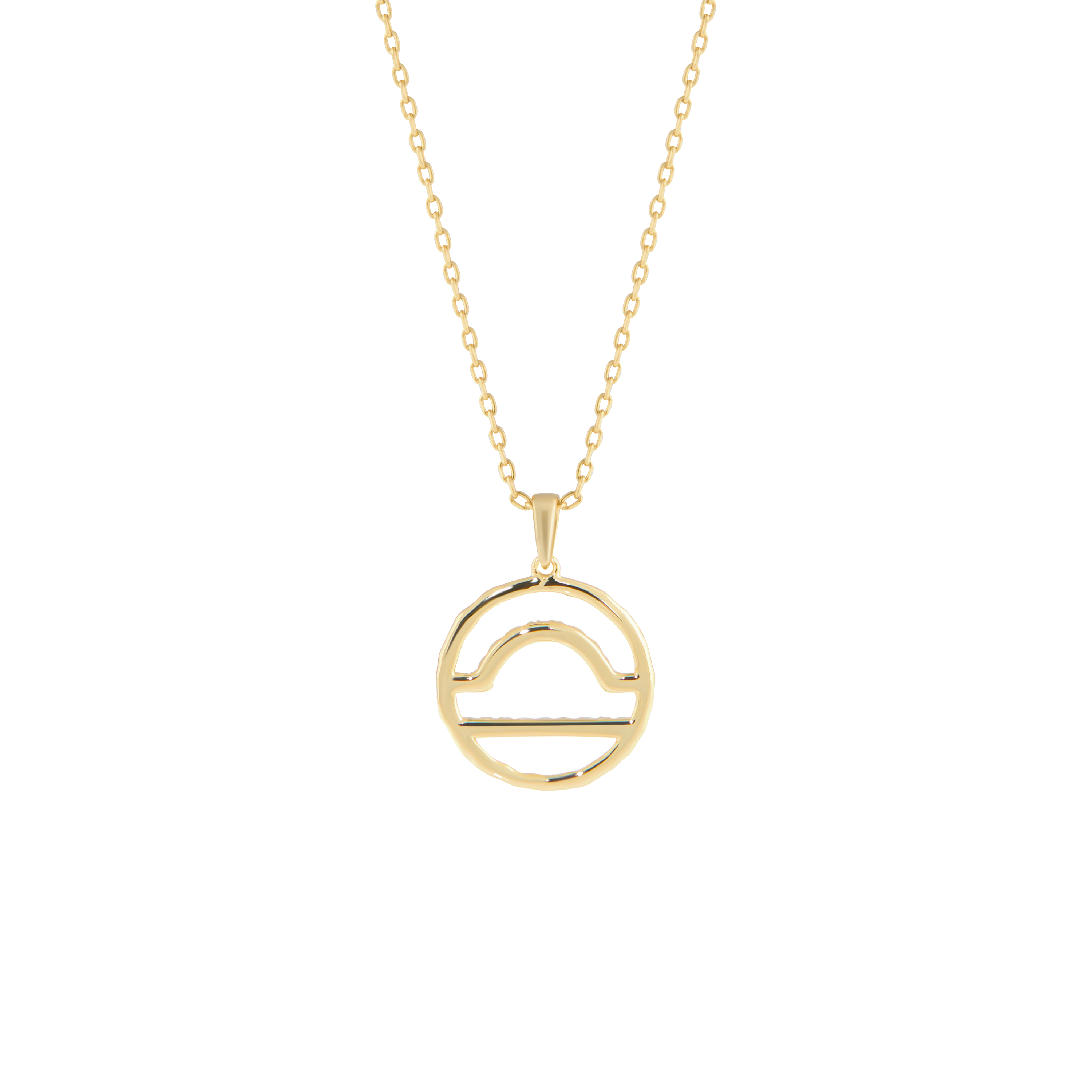 Libra medallion pendant necklace - Libra medallion pendant necklace -  The Future Rocks -    4