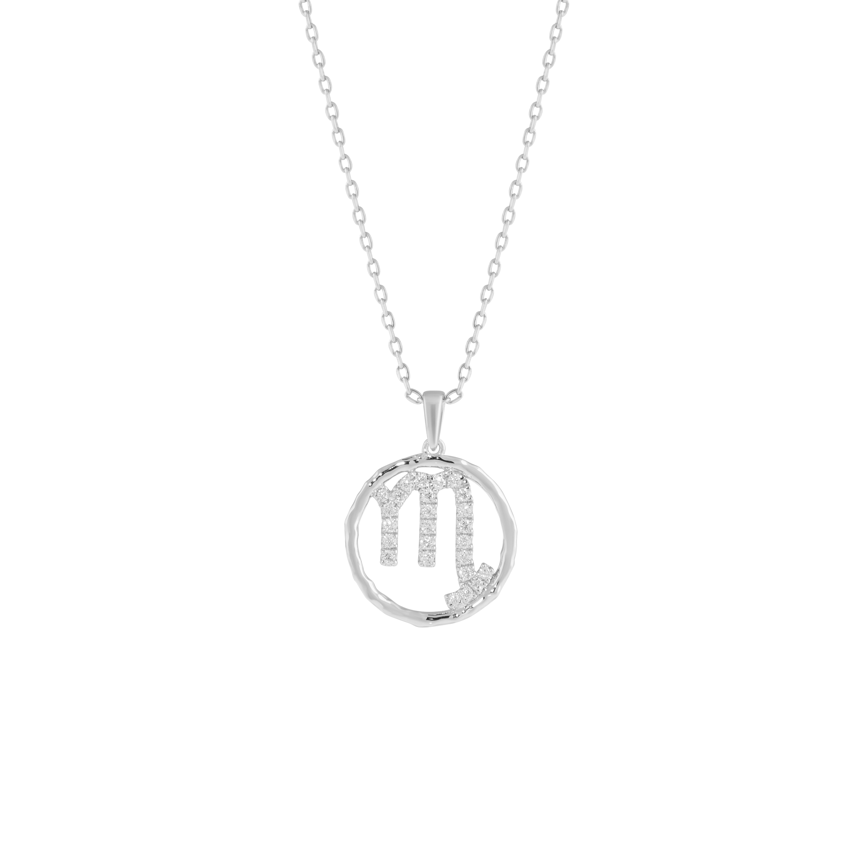 Scorpio medallion pendant necklace - Scorpio Zodiac Pendant Necklace - The Future Rocks - 3