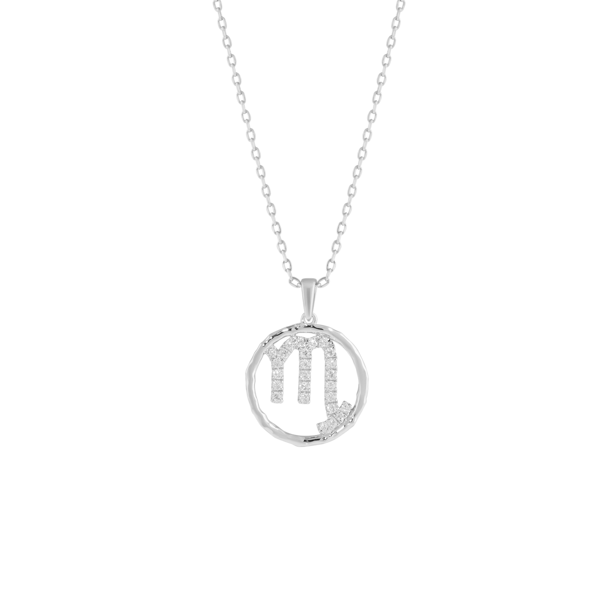 Scorpio medallion pendant necklace - Scorpio Zodiac Pendant Necklace - The Future Rocks - 3