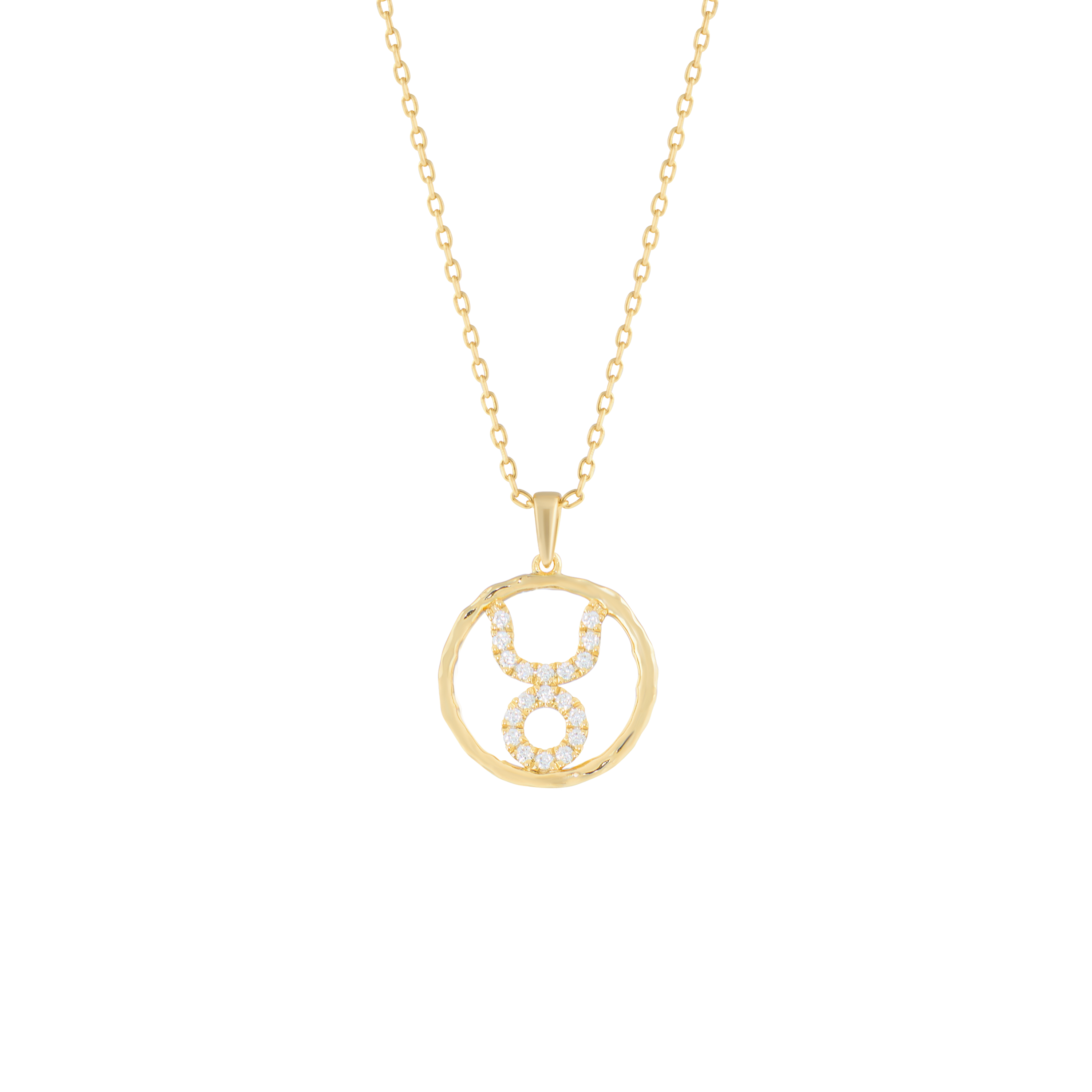 Taurus medallion pendant necklace - Taurus Zodiac Pendant Necklace - The Future Rocks - 1
