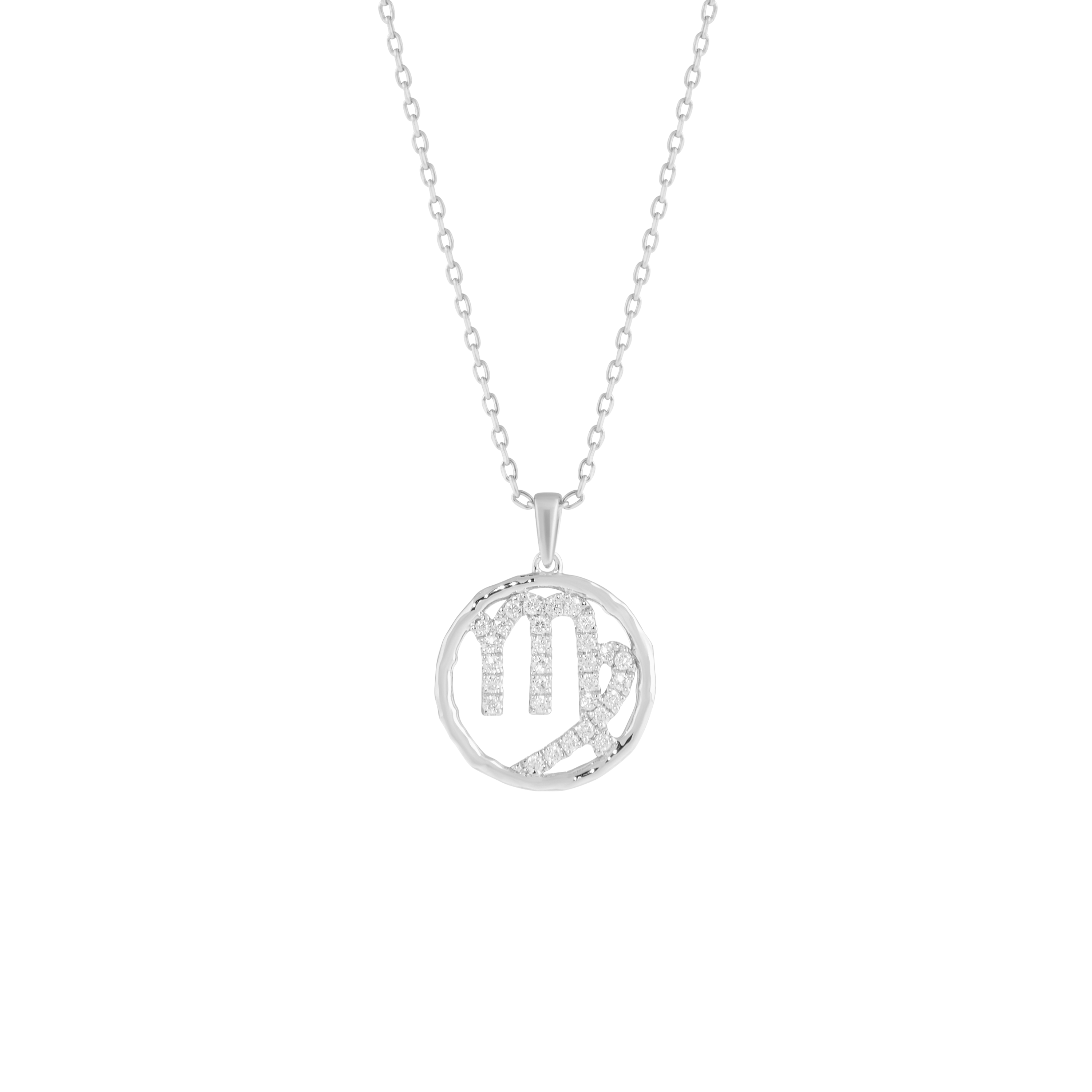 Virgo medallion pendant necklace - Virgo medallion pendant necklace - The Future Rocks - 3