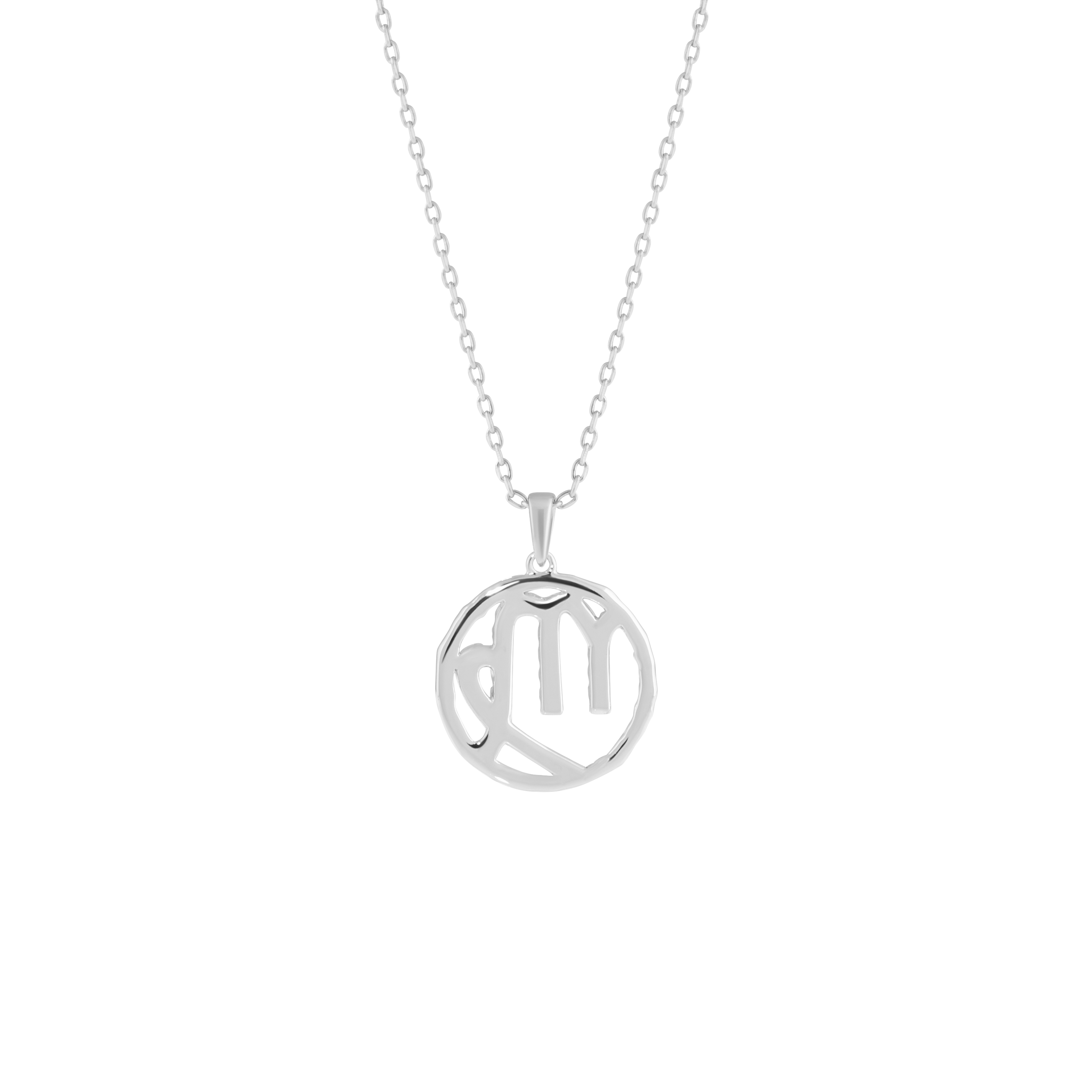 Virgo medallion pendant necklace - Virgo medallion pendant necklace - The Future Rocks - 5