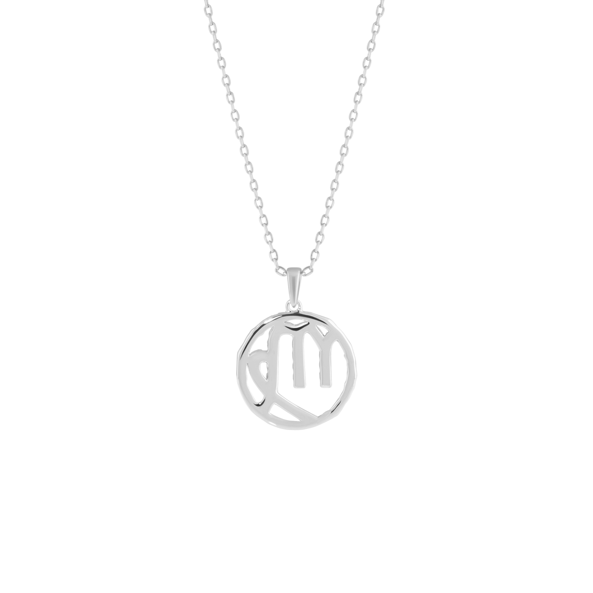 Virgo medallion pendant necklace - Virgo Zodiac Pendant Necklace - The Future Rocks - 5