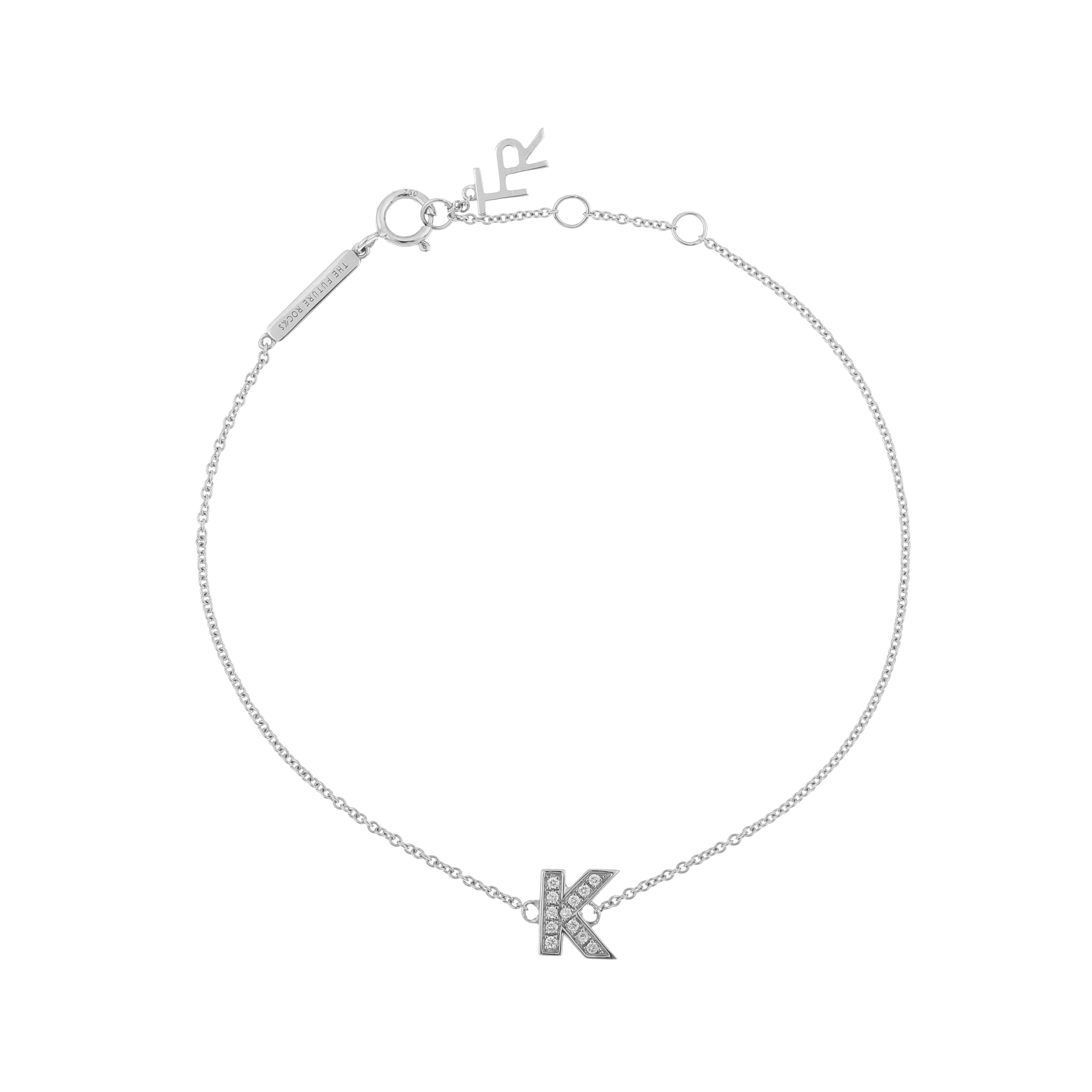 Alphabet LGD pendant bracelet - The Future Rocks