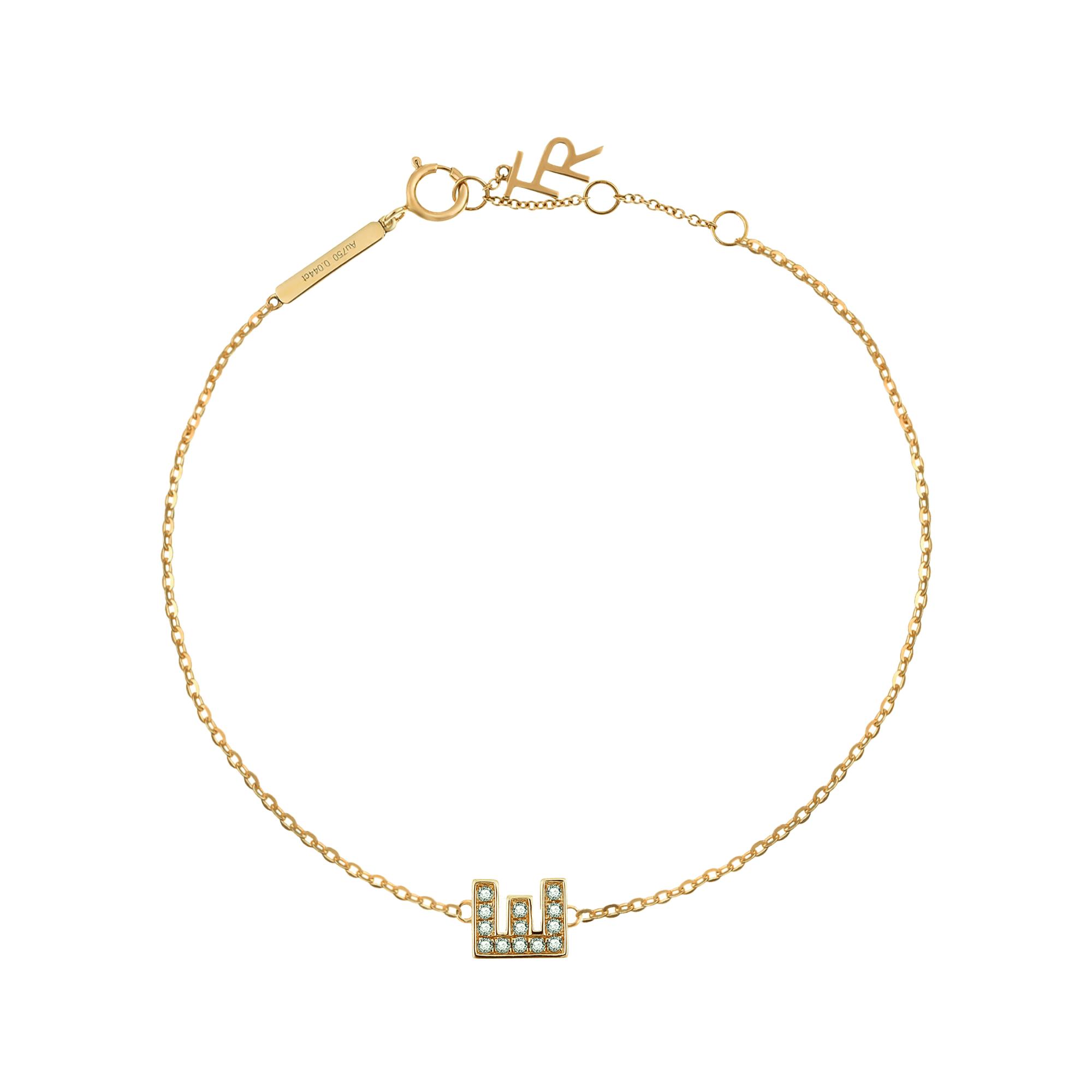 Alphabet LGD pendant bracelet - The Future Rocks