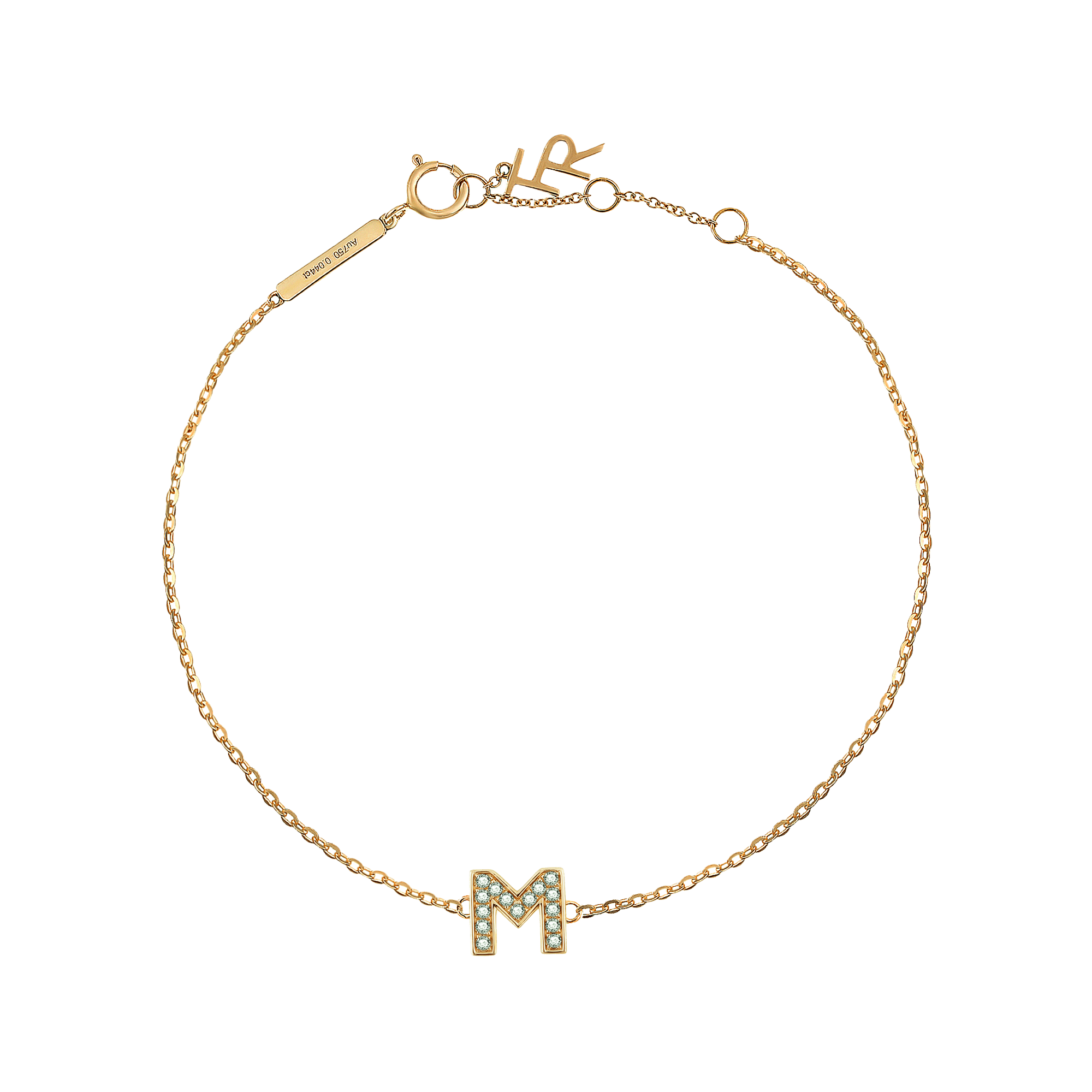 Alphabet LGD pendant bracelet - The Future Rocks