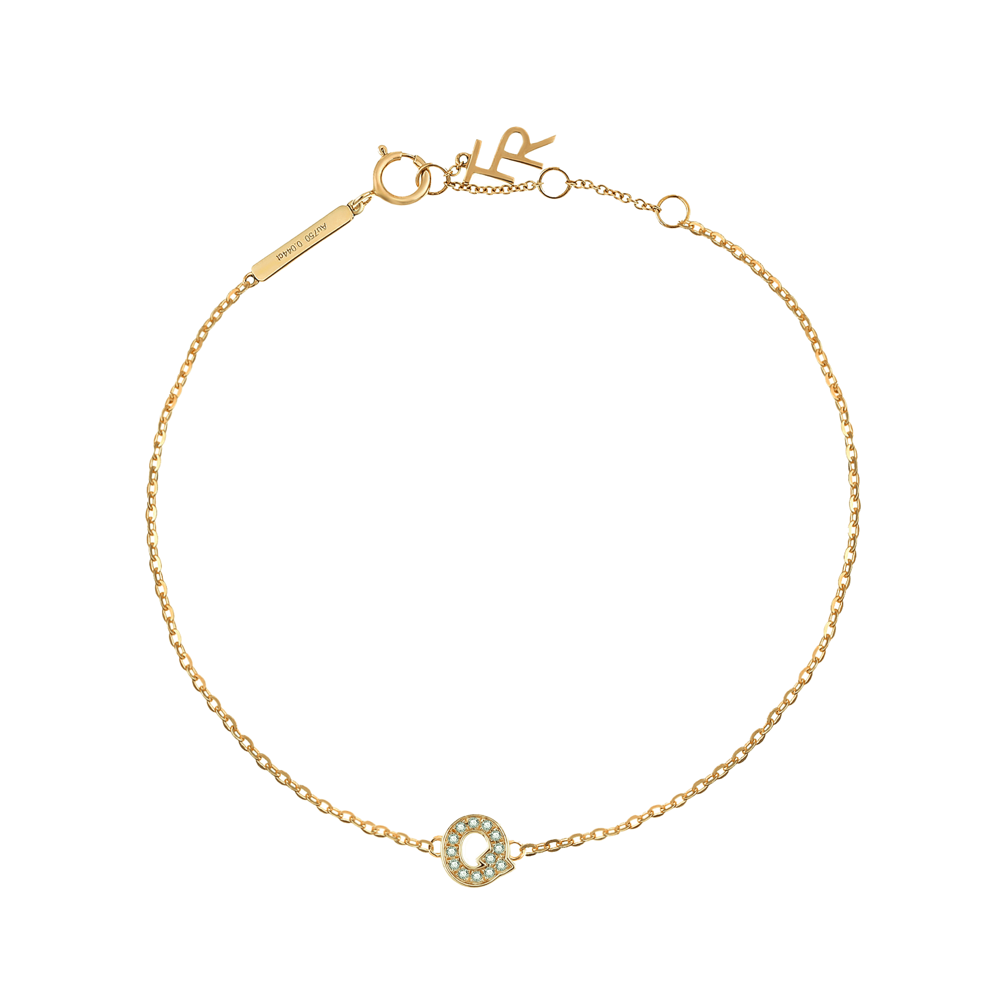 Alphabet LGD pendant bracelet - The Future Rocks