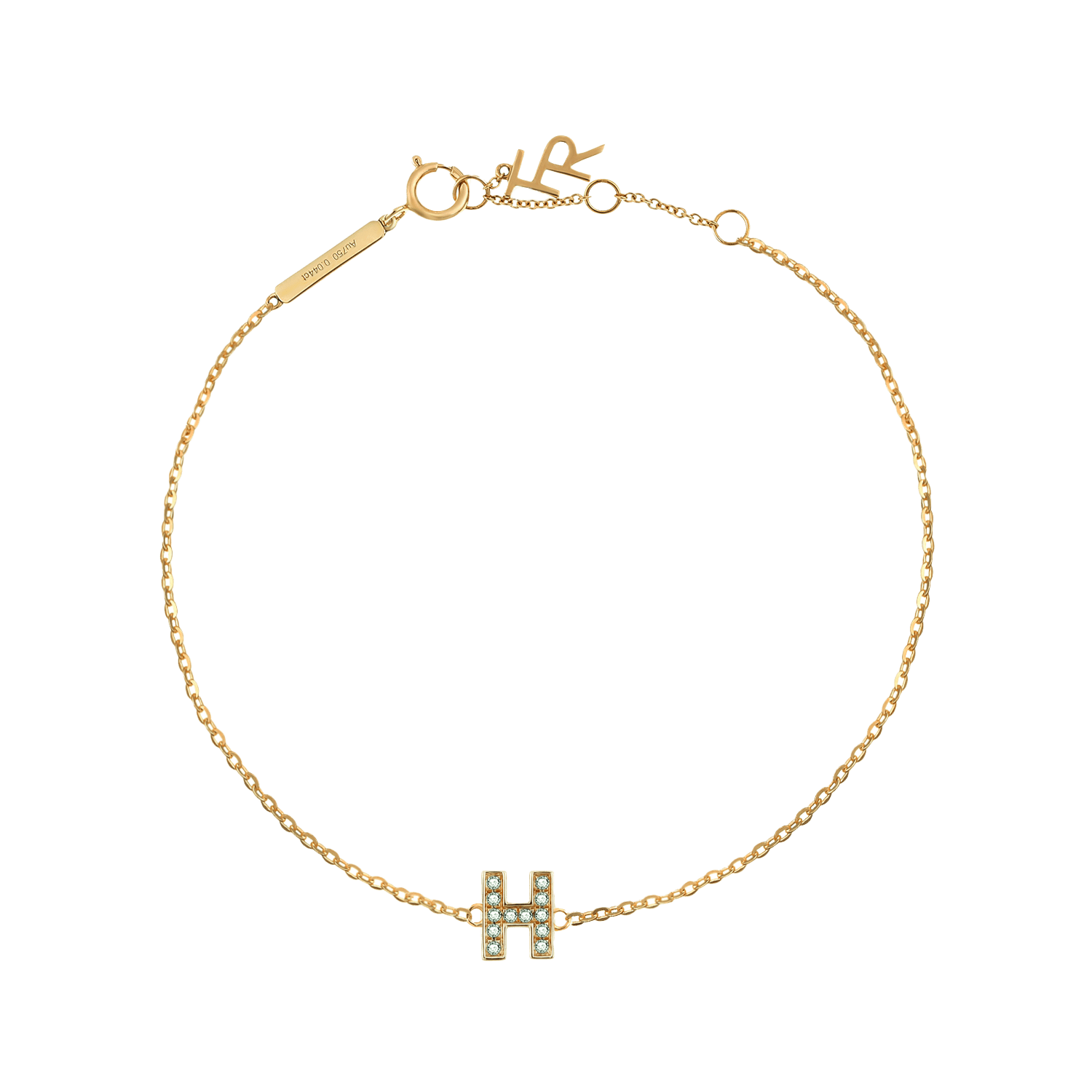 Alphabet LGD pendant bracelet - The Future Rocks