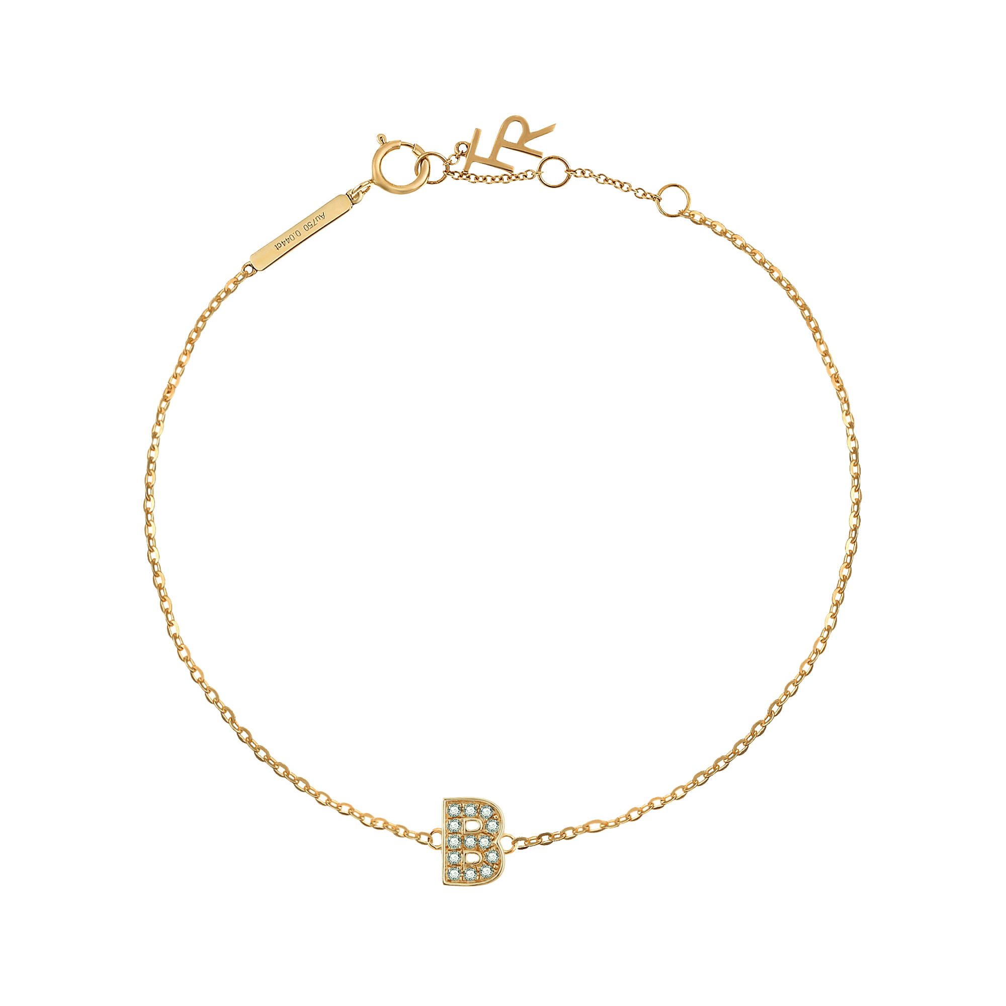 Alphabet LGD pendant bracelet - The Future Rocks