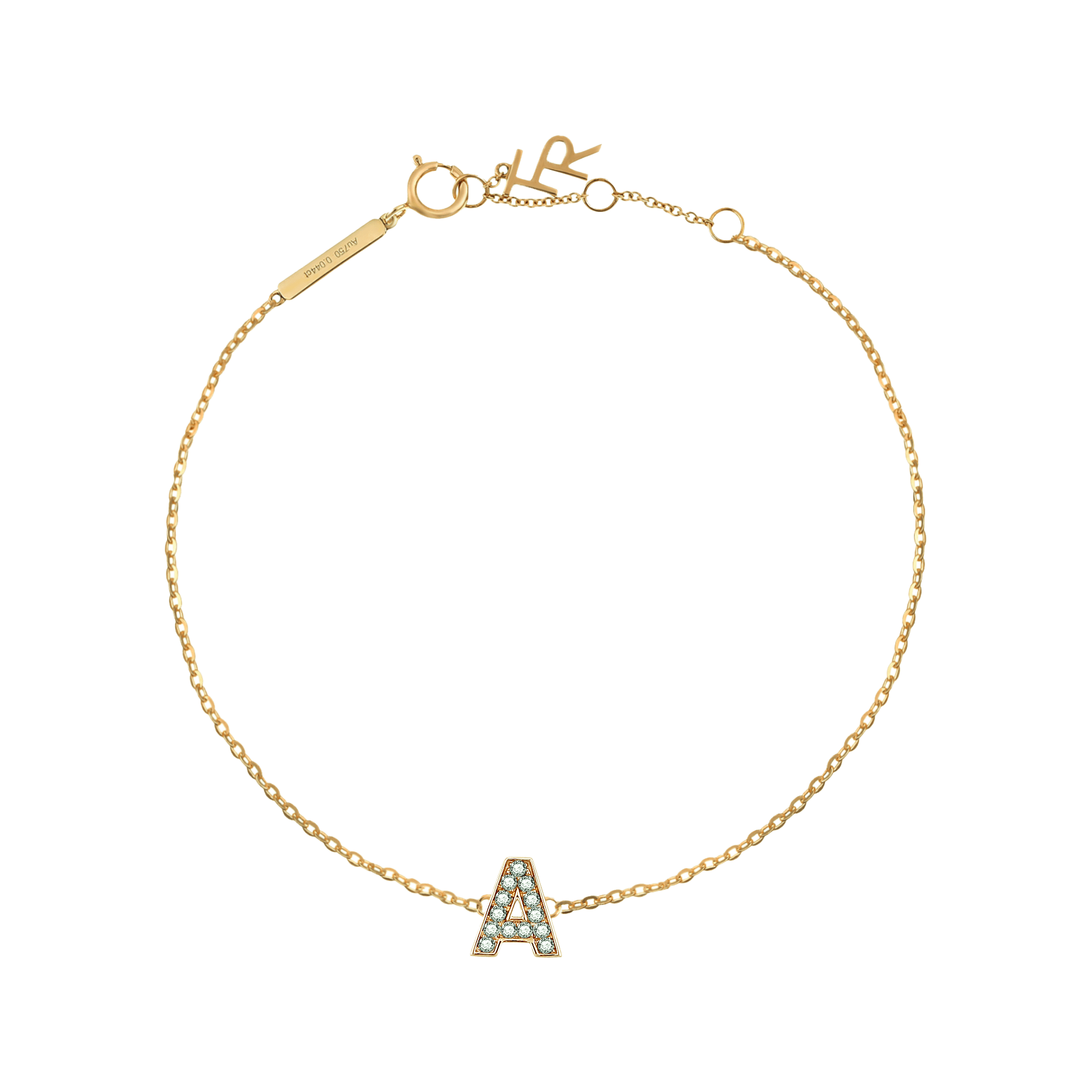 Alphabet LGD pendant bracelet - The Future Rocks