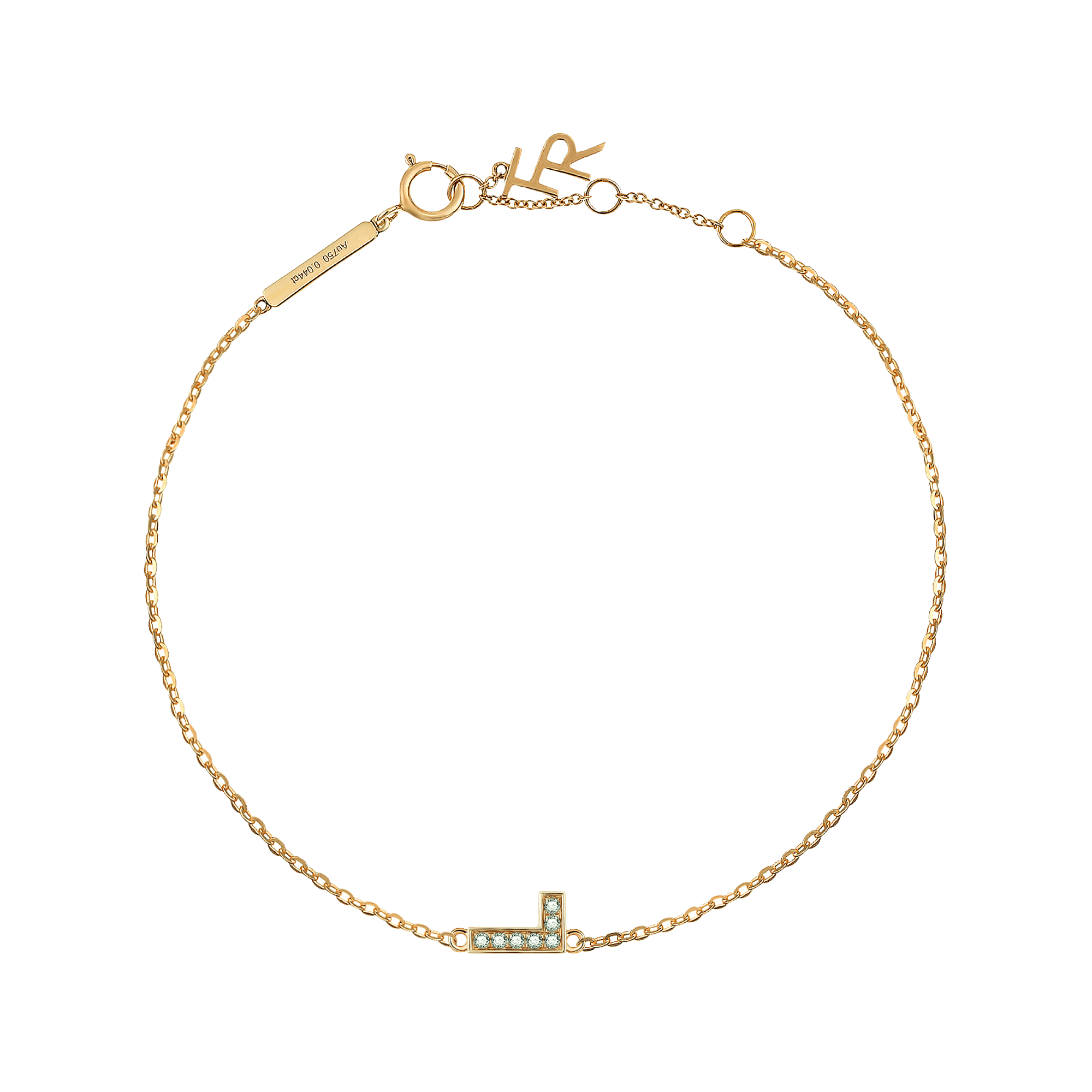 Alphabet LGD pendant bracelet - The Future Rocks