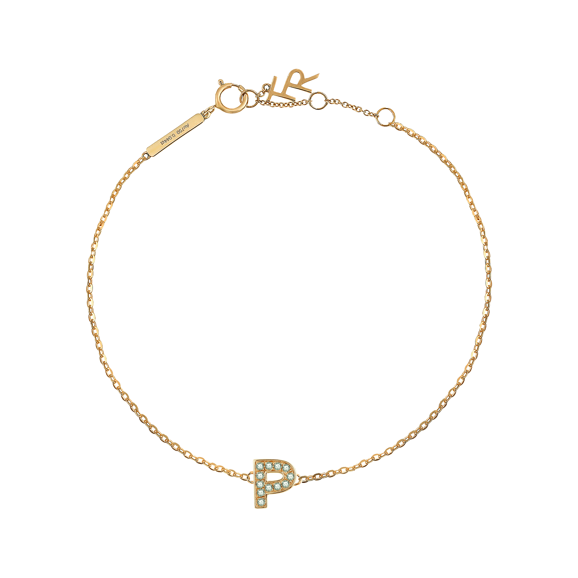 Alphabet LGD pendant bracelet - The Future Rocks