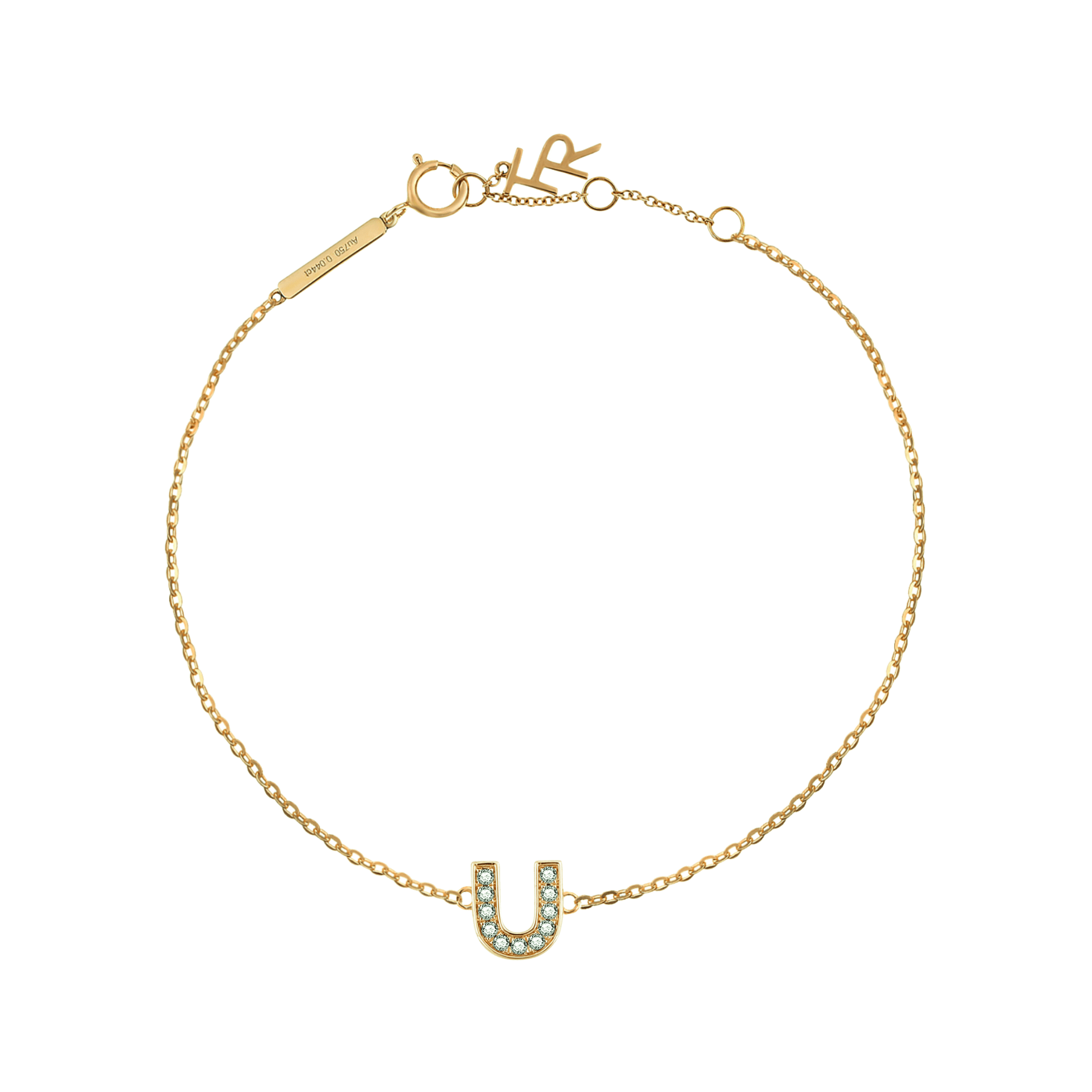 Alphabet LGD pendant bracelet - The Future Rocks