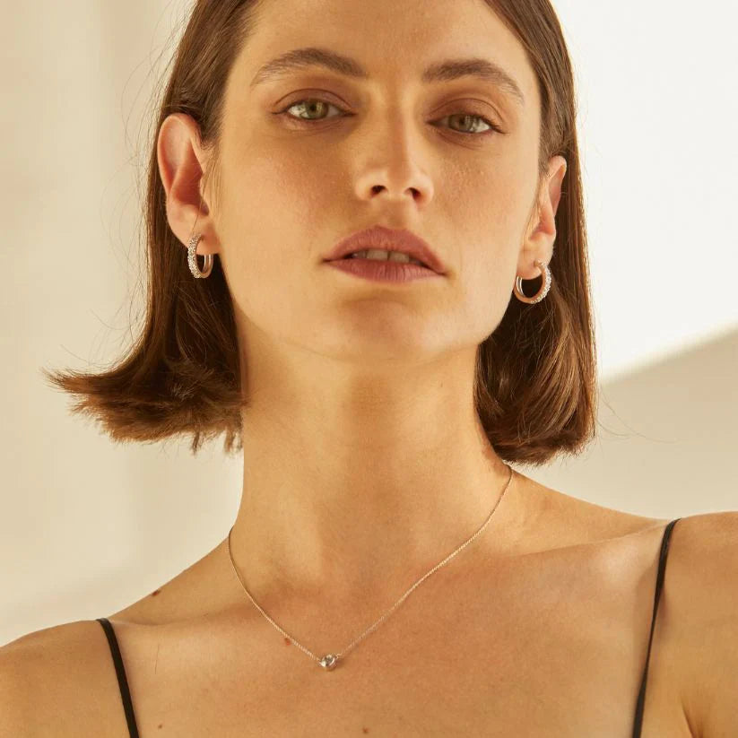Amaris earrings - Lab-Grown Diamond Hoop Earrings - The Future Rocks - 4