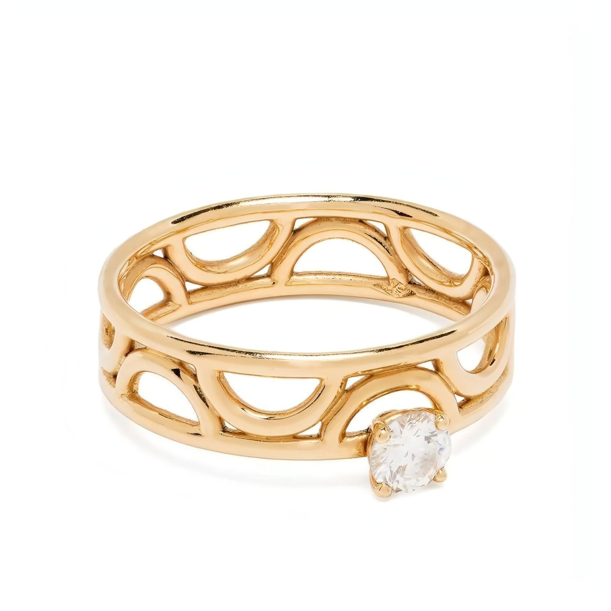 Amour perpétuel solitaire ring - Amour perpétuel solitaire ring - The Future Rocks - 10