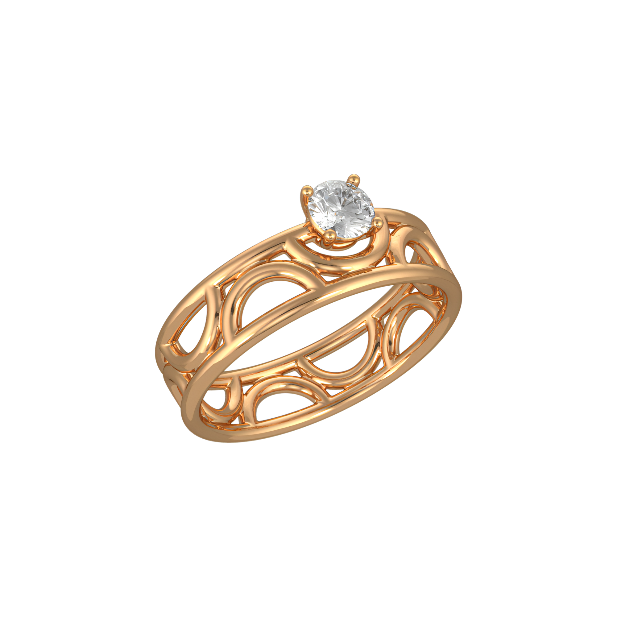 Amour perpétuel solitaire ring - Amour Perpétuel Solitaire Ring - The Future Rocks - 3