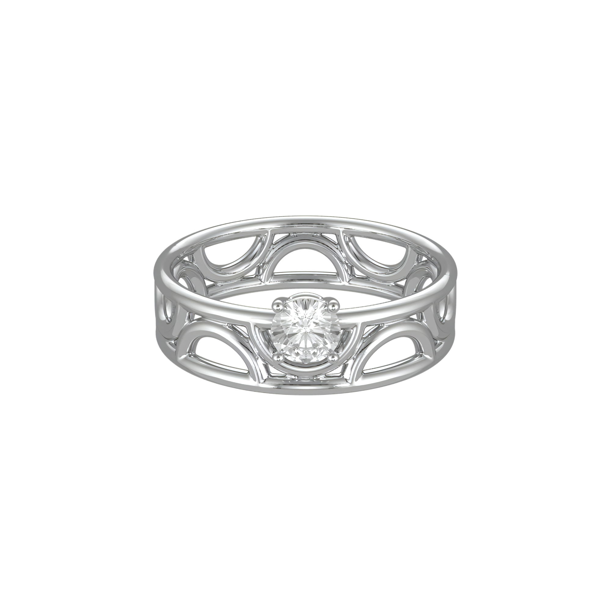 Amour perpétuel solitaire ring - Amour perpétuel solitaire ring - The Future Rocks - 4