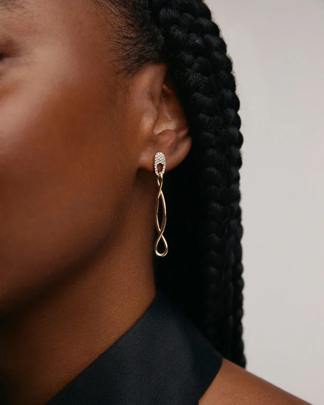 Astra earrings with diamonds - Astra Earrings with Lab-Grown Diamonds - The Future Rocks - 2