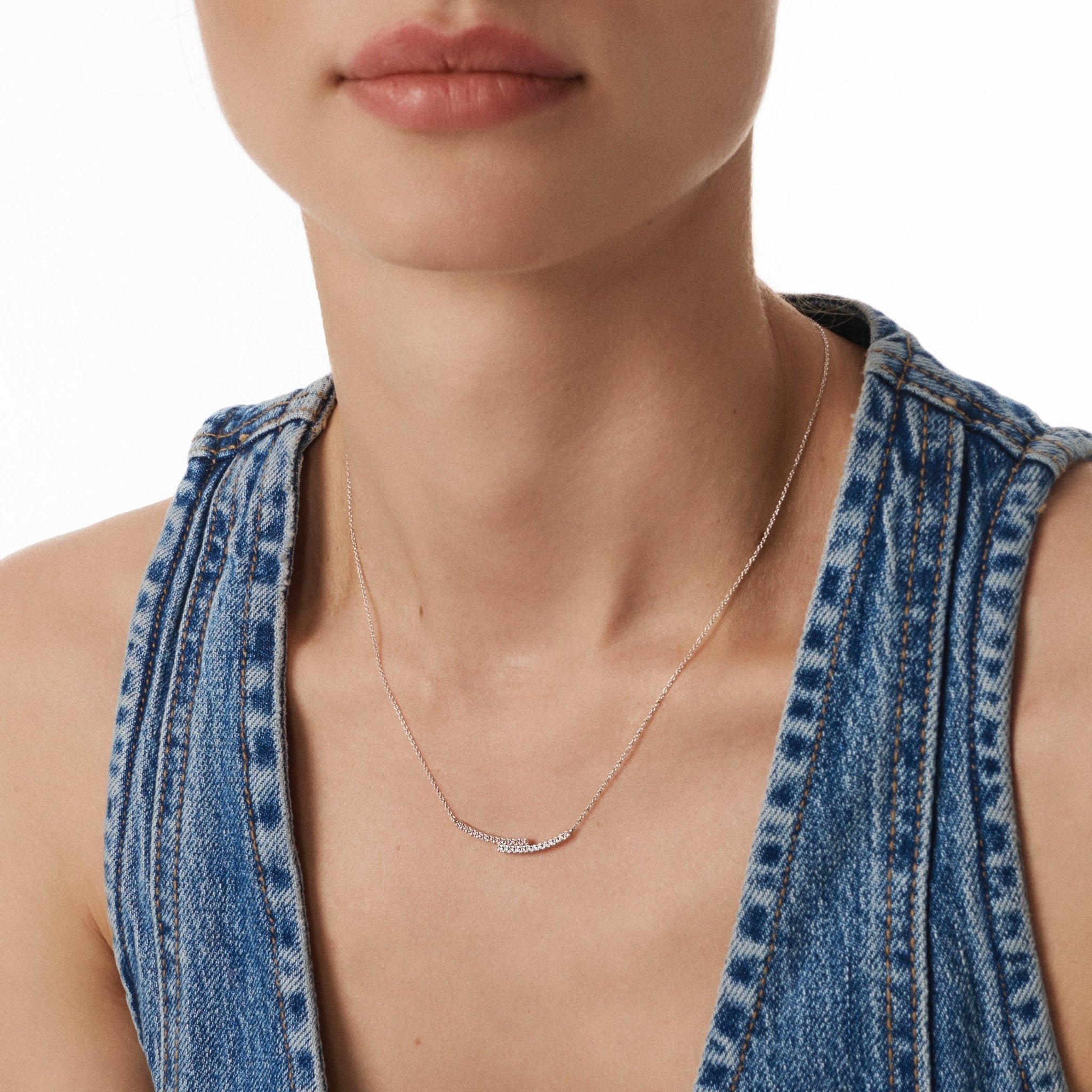Ballerina pink diamond necklace - Ballerina Pink Diamond Necklace - The Future Rocks - 3