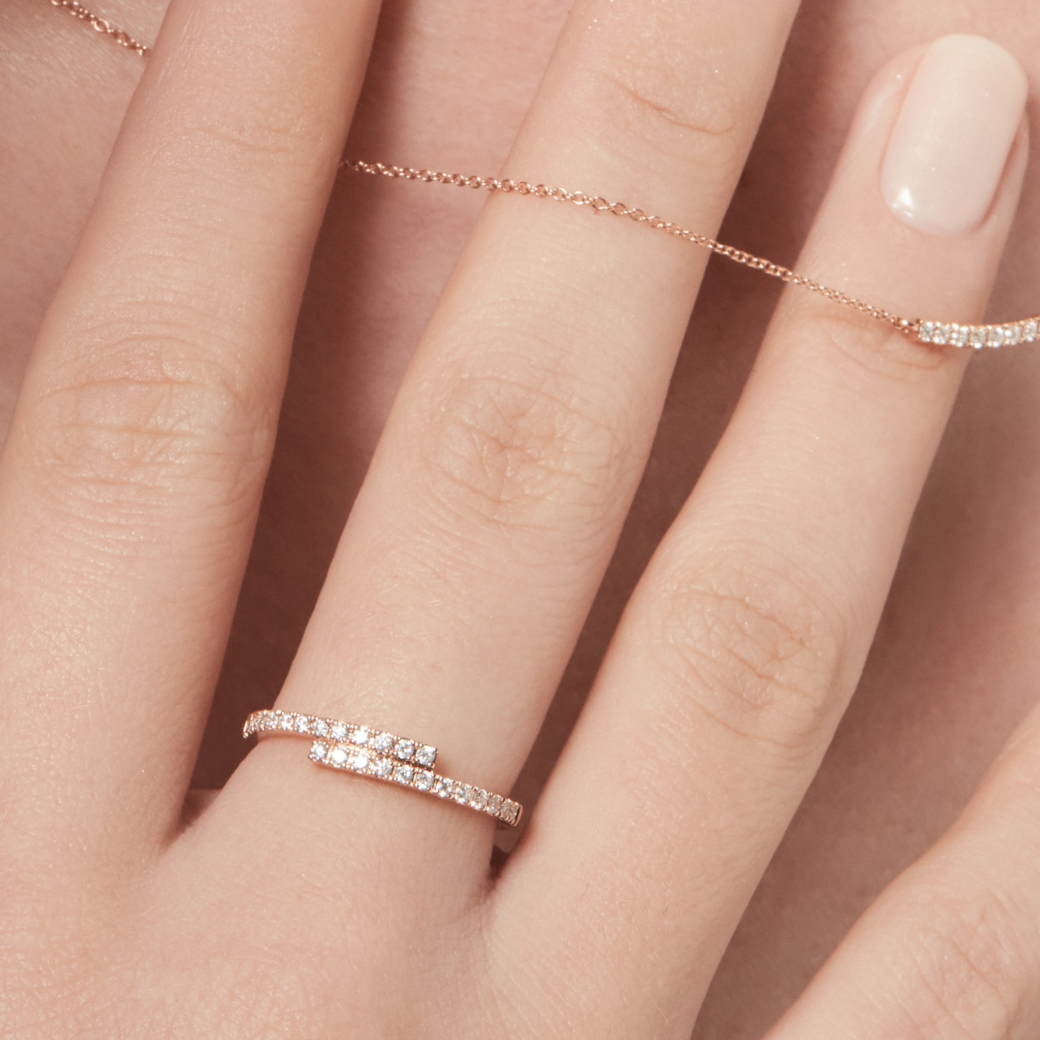 Ballerina ring - Ballerina Diamond Eternity Ring - The Future Rocks - 2