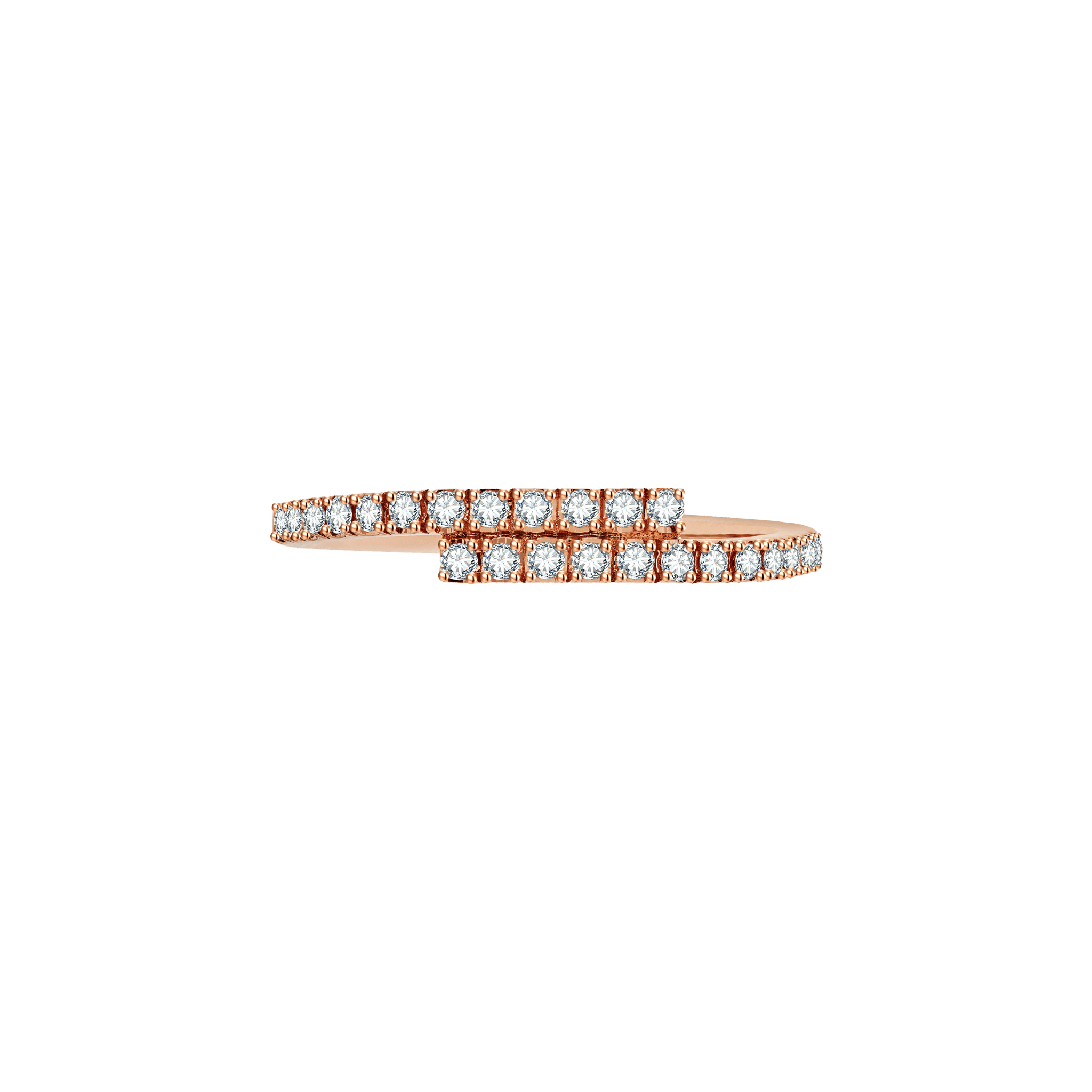 Ballerina ring - Ballerina Diamond Eternity Ring - The Future Rocks - 1