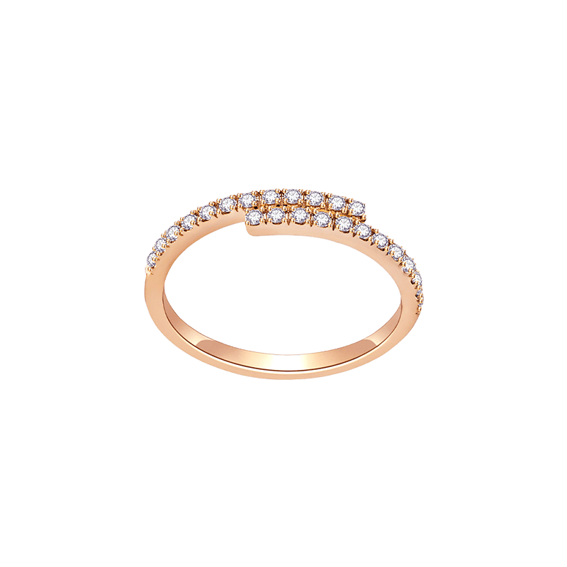 Ballerina ring - Ballerina Diamond Eternity Ring - The Future Rocks - 4