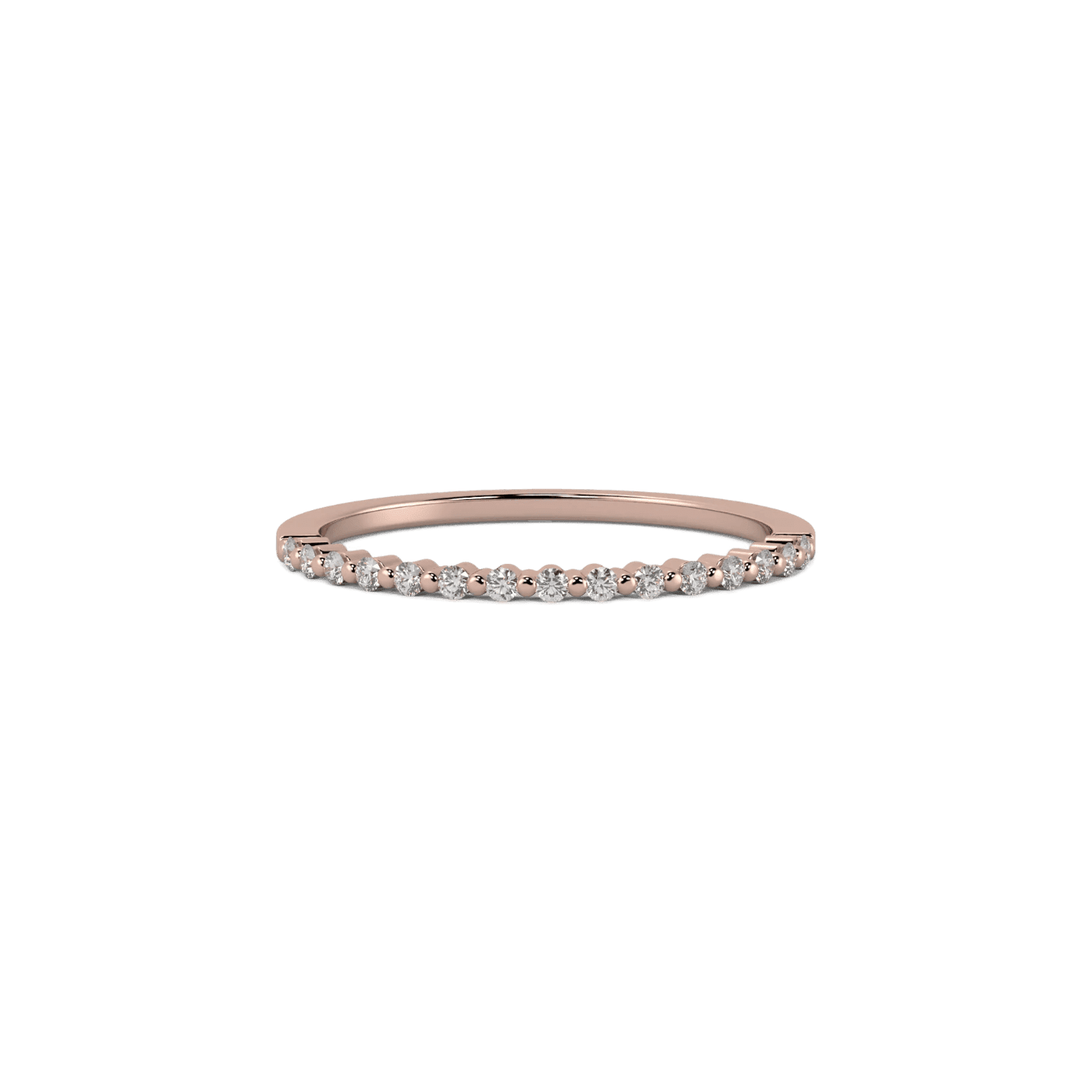 Basalto blanca fine ring - Diamond Eternity Band Ring - The Future Rocks - 4