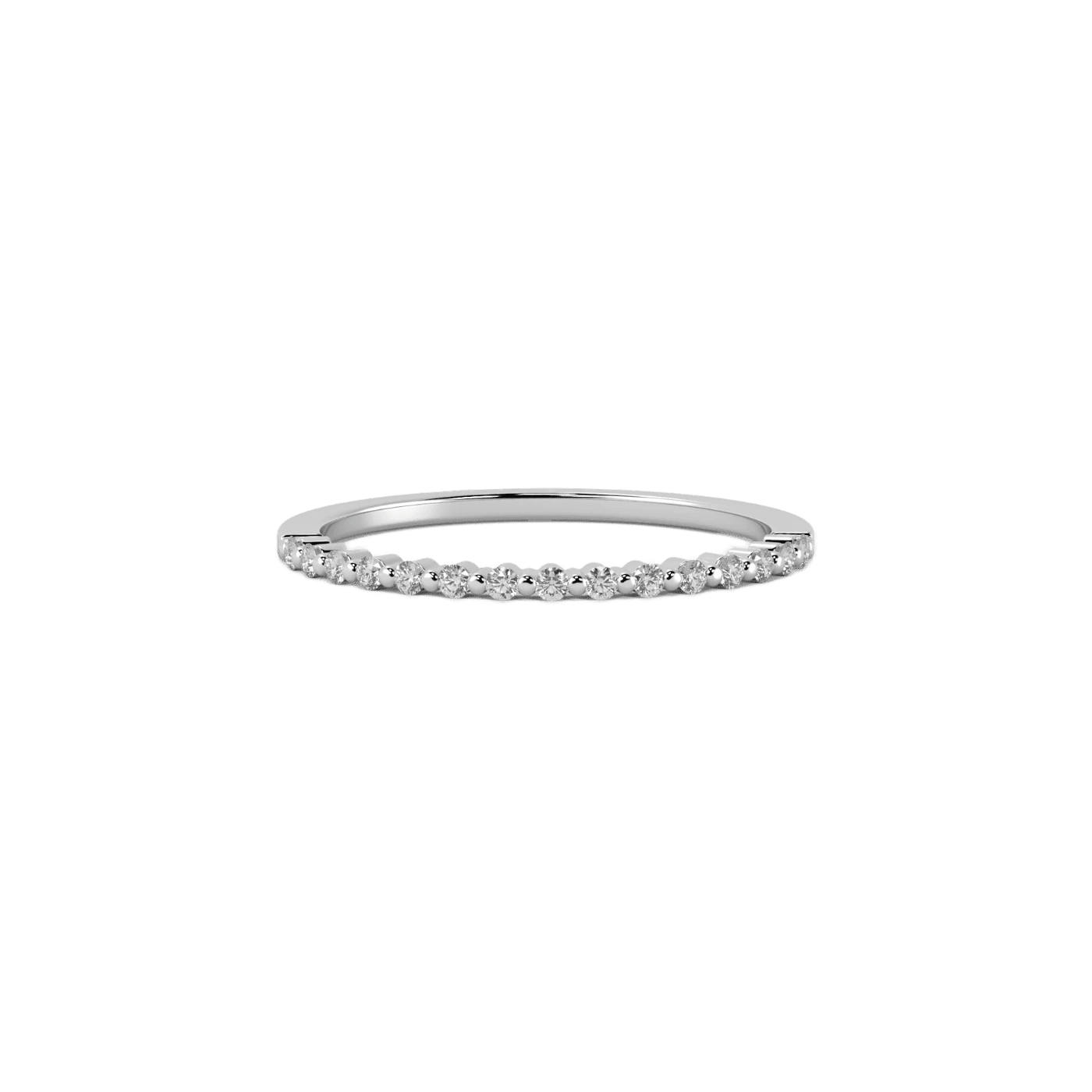 Basalto blanca fine ring - Diamond Eternity Band Ring - The Future Rocks - 3