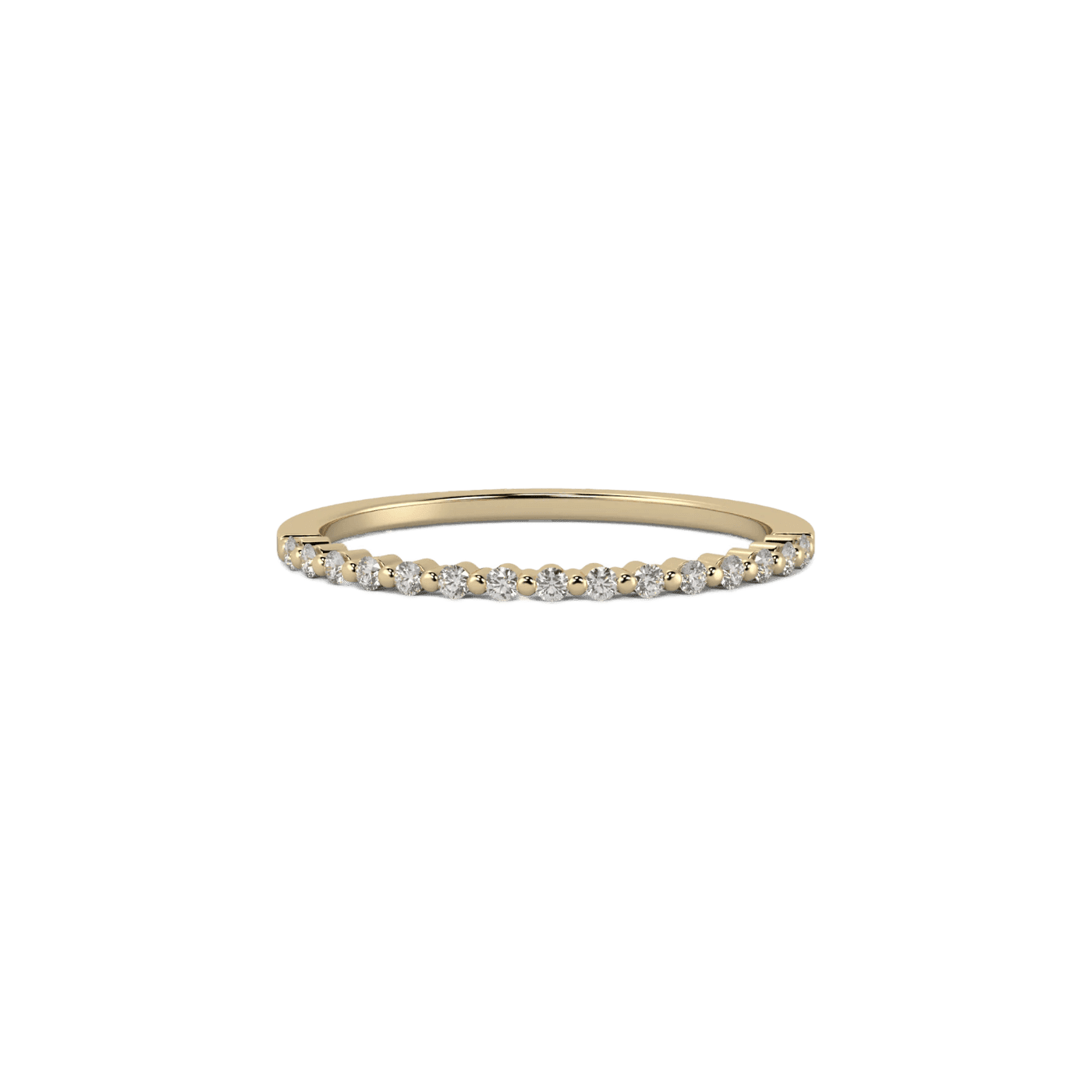 Basalto blanca fine ring - Diamond Eternity Band Ring - The Future Rocks - 1