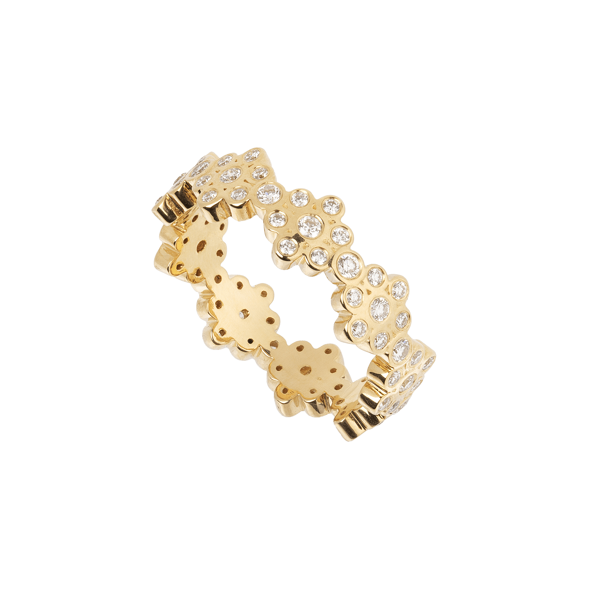 Blossom ring - Lab-Grown Diamond Blossom Ring -  The Future Rocks -    1