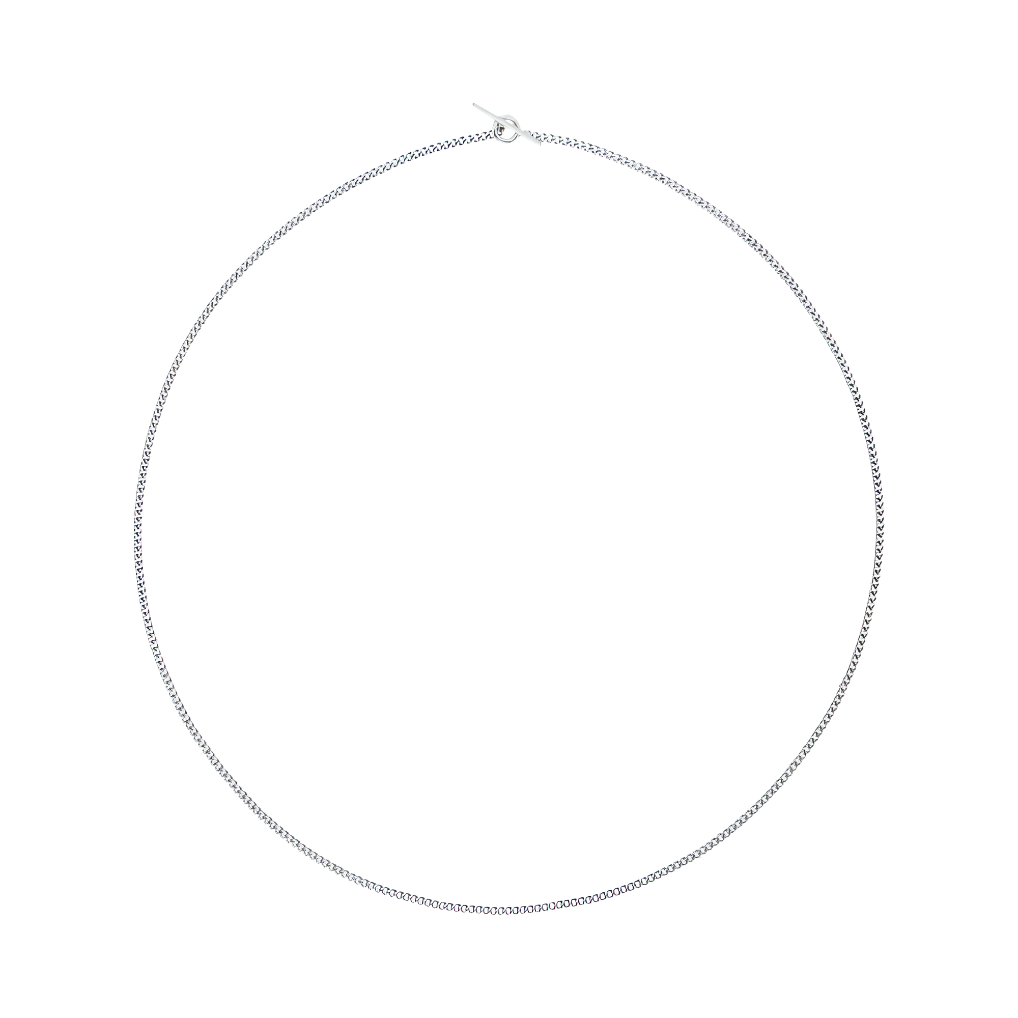 Bold essential necklace - Sterling Silver Chain Necklace - The Future Rocks - 1