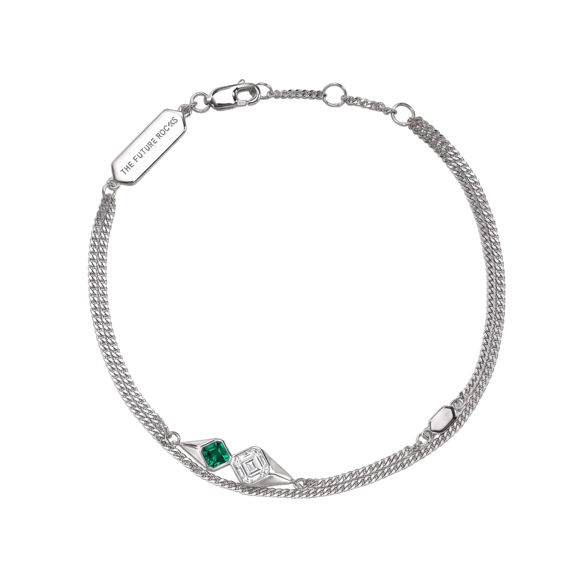 Nova double chain bracelet - Nova double chain bracelet - The Future Rocks - 1