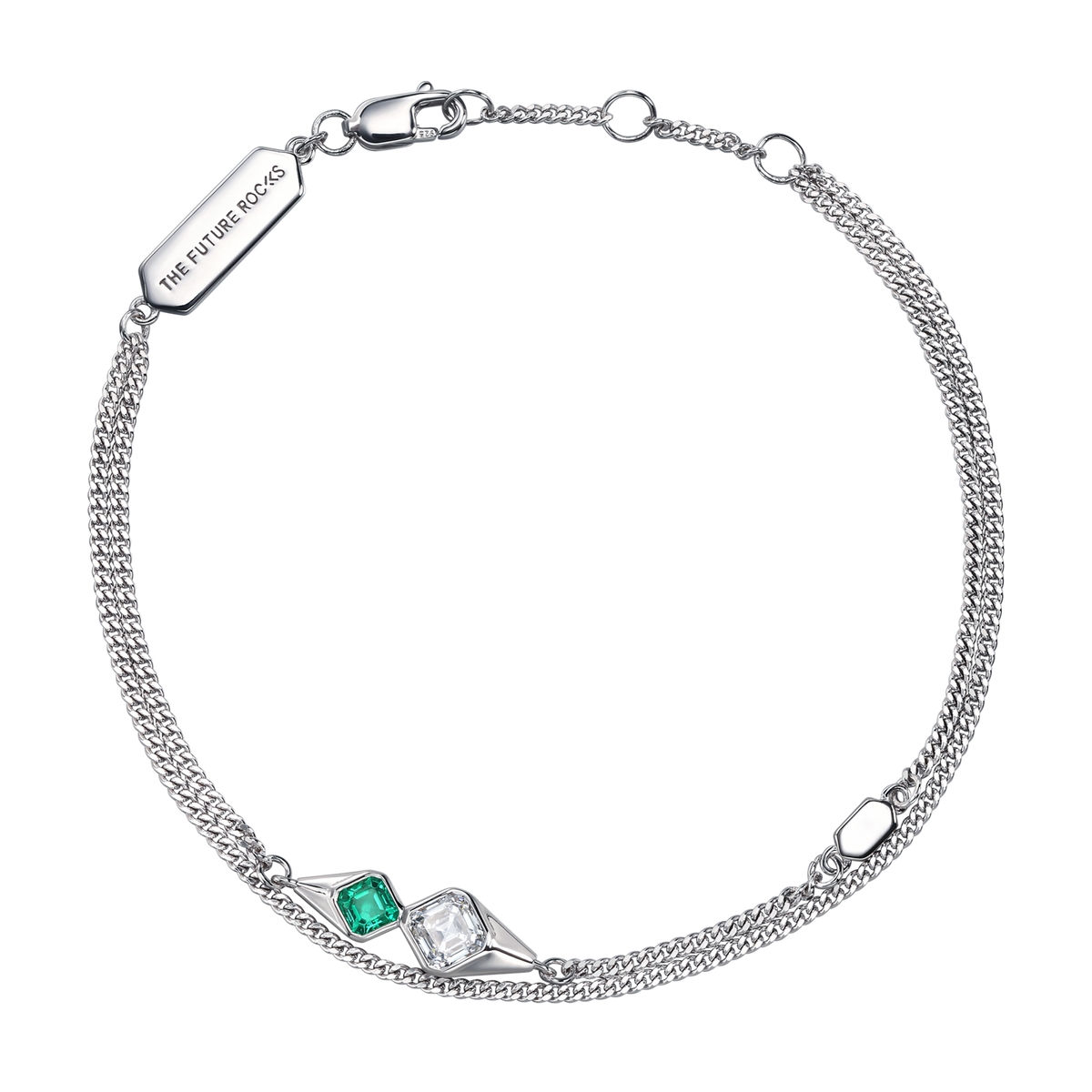 Nova double chain bracelet - Nova double chain bracelet - The Future Rocks - 1