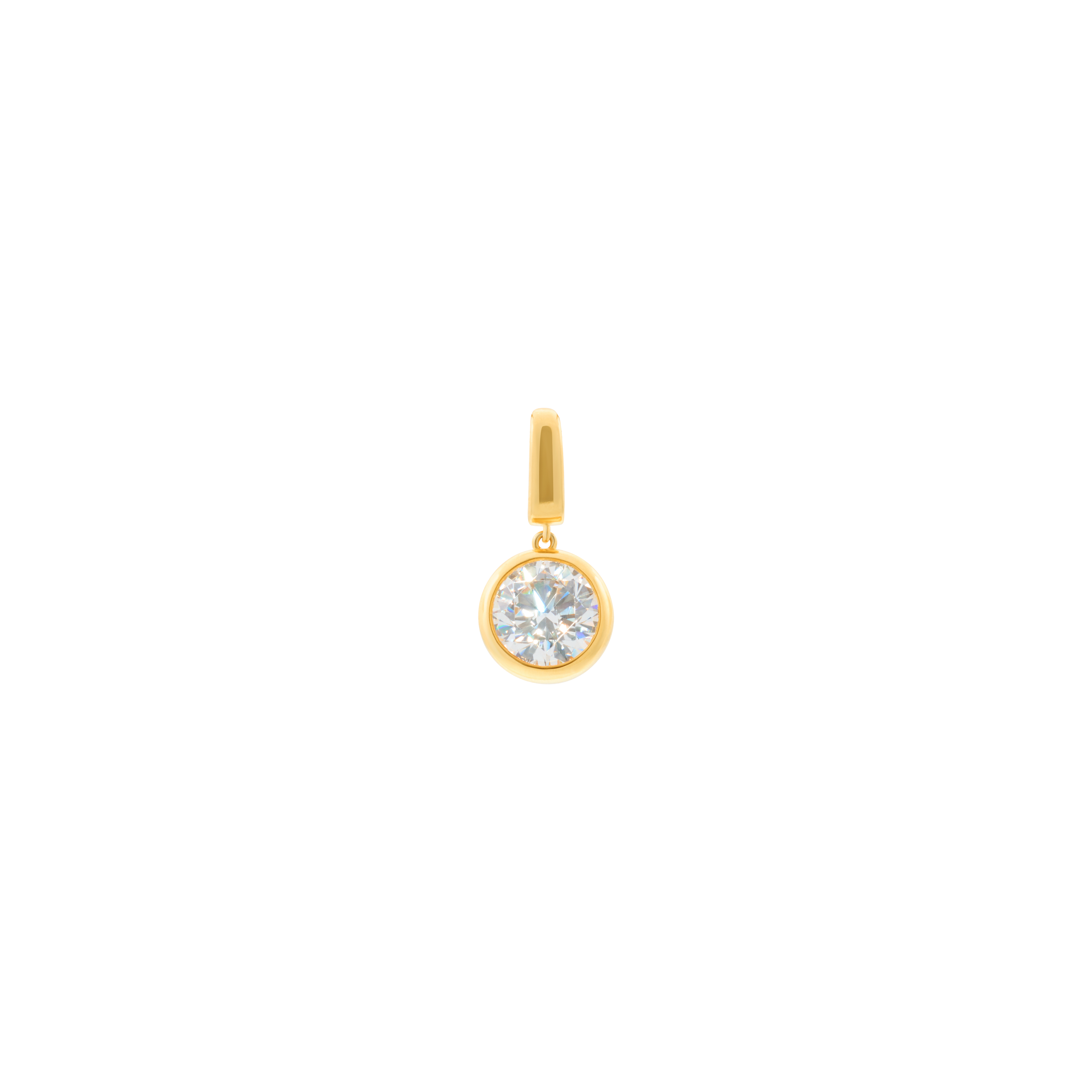 Bubble pendant 0.5ct - Bezel Set Diamond Pendant 0.5ct - The Future Rocks - 1