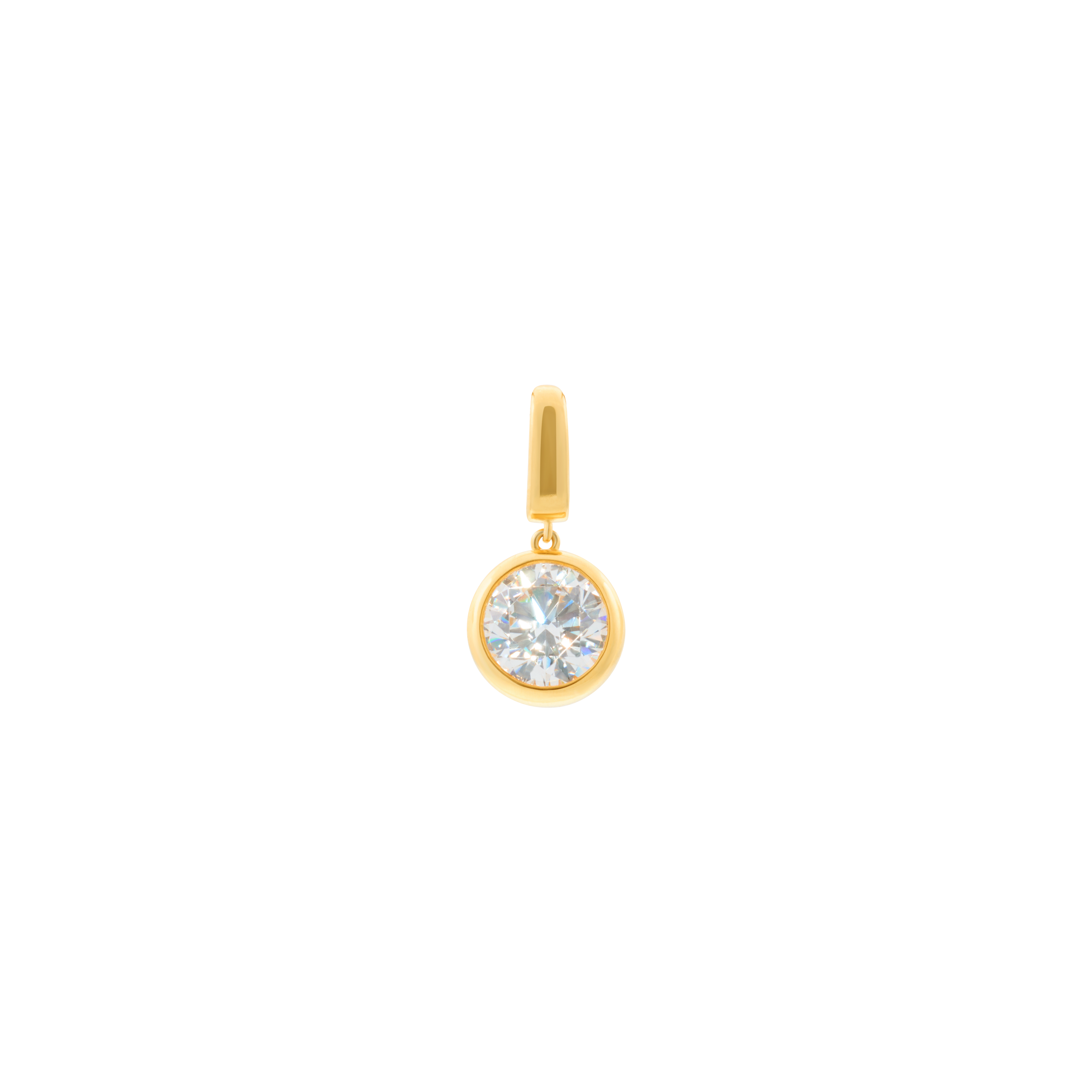 Bubble pendant 1.5ct - Bezel Set Diamond Pendant 1.5ct - The Future Rocks - 1