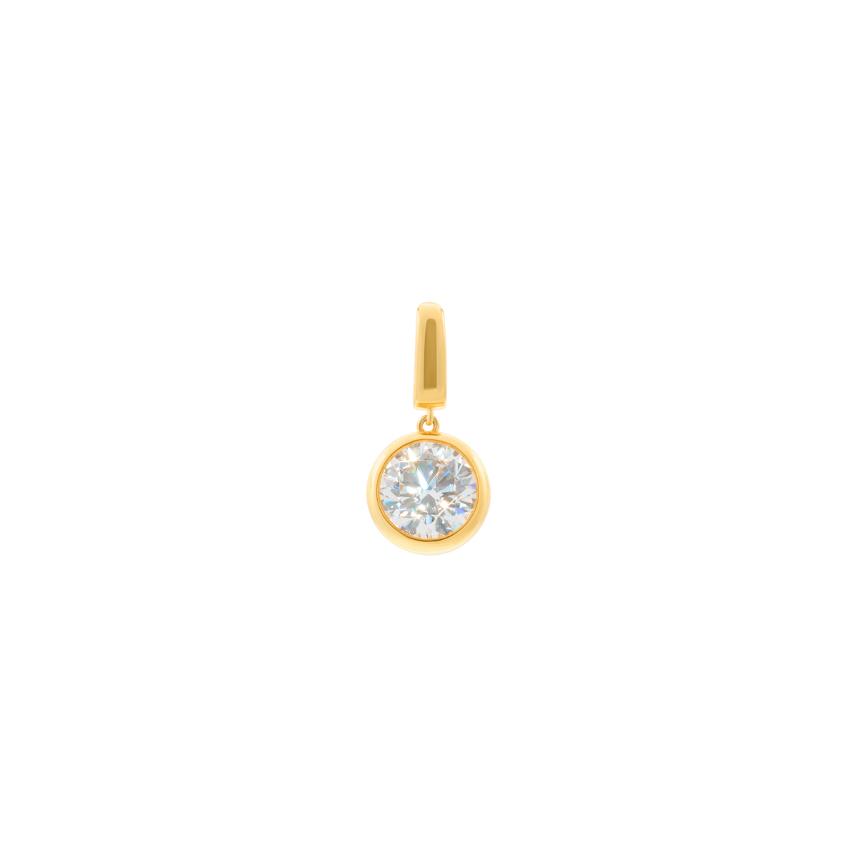 Bubble pendant 1.5ct - Bezel Set Diamond Pendant 1.5ct - The Future Rocks - 1