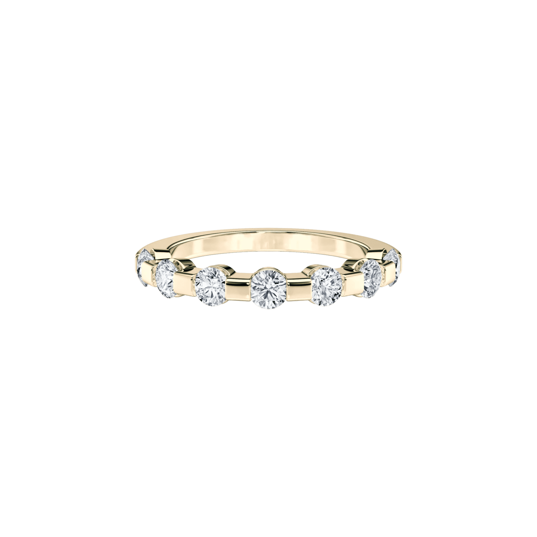 Casiopea ring - Lab-Grown Diamond Eternity Ring - The Future Rocks - 1