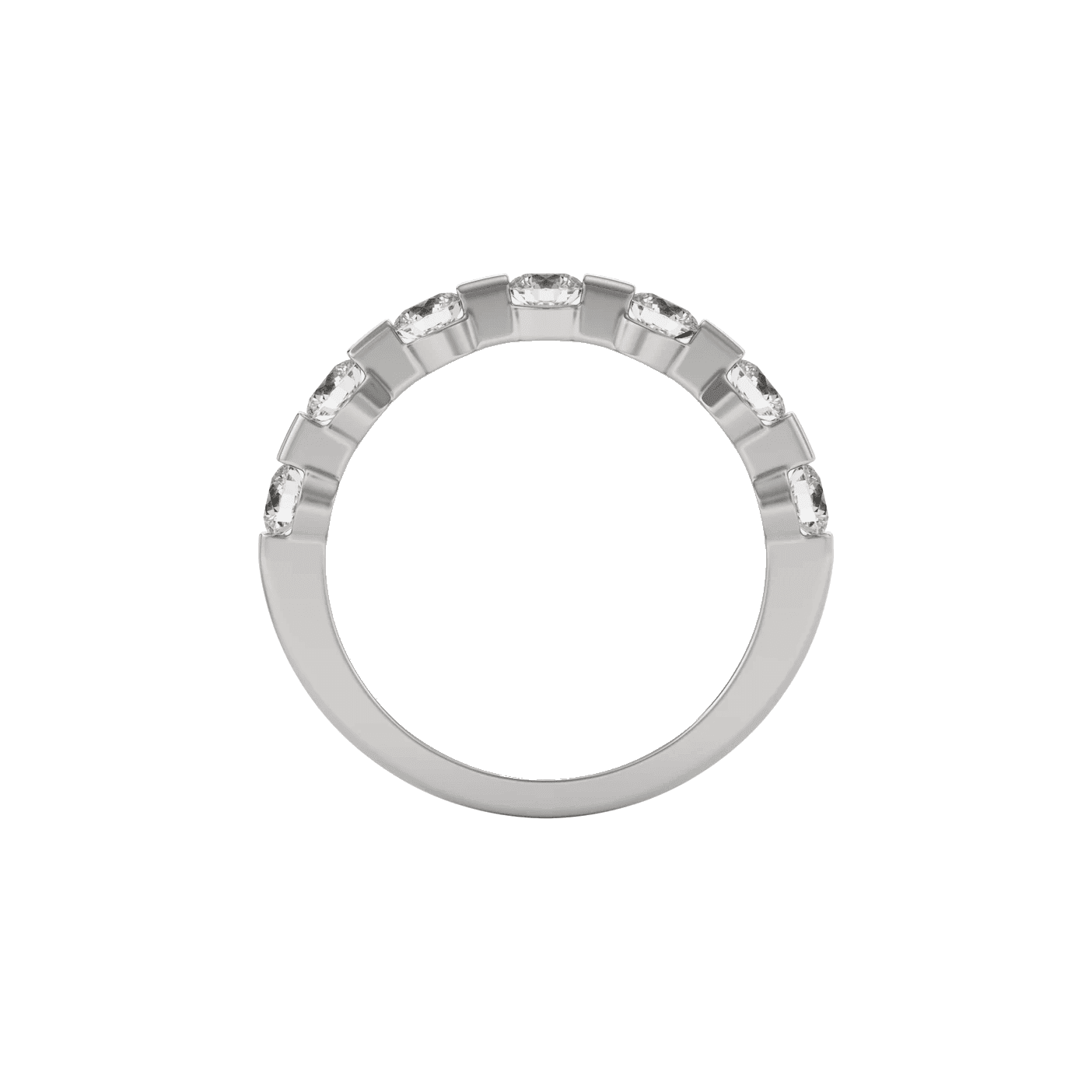 Casiopea ring - Lab-Grown Diamond Eternity Ring - The Future Rocks - 6