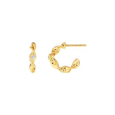 Ceiba open hoop earrings - Ceiba Open Hoop Earrings - The Future Rocks - 1