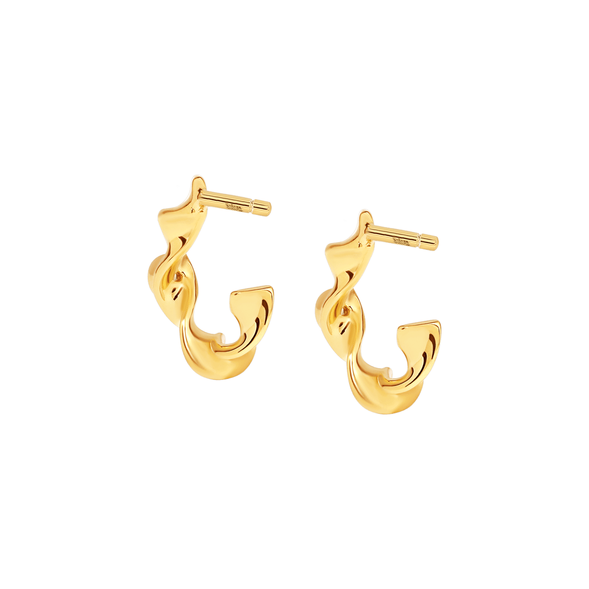 Ceiba open hoop earrings - Ceiba Open Hoop Earrings - The Future Rocks - 3