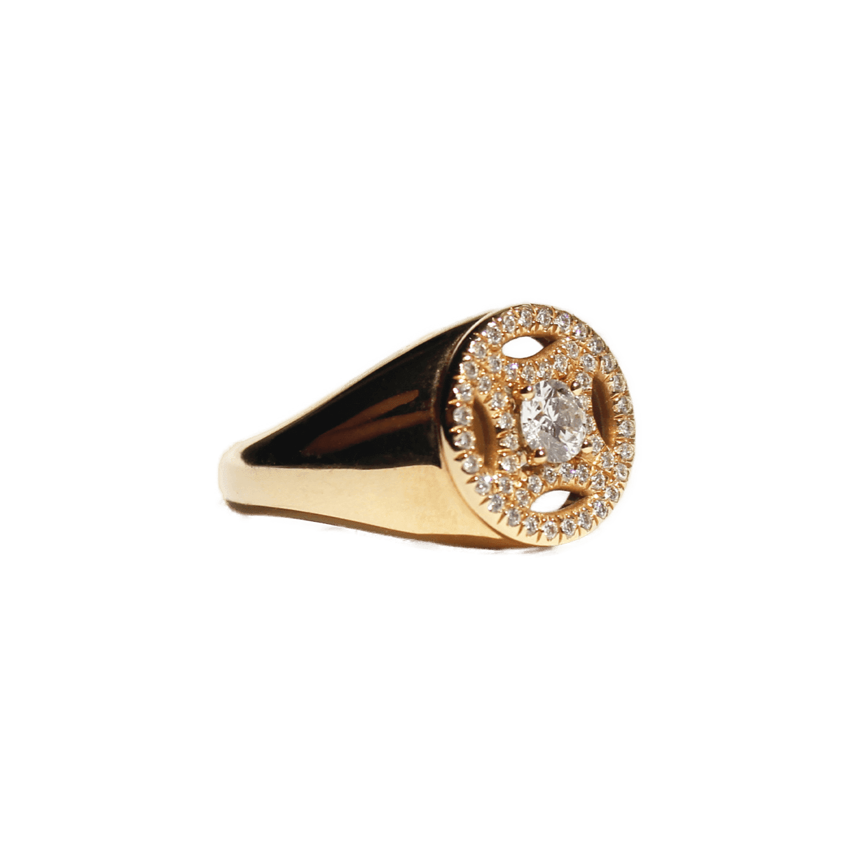 Chevalière perpétuel.le pavée ring - Chevalière Perpétuel.le Pavée Ring - The Future Rocks - 1
