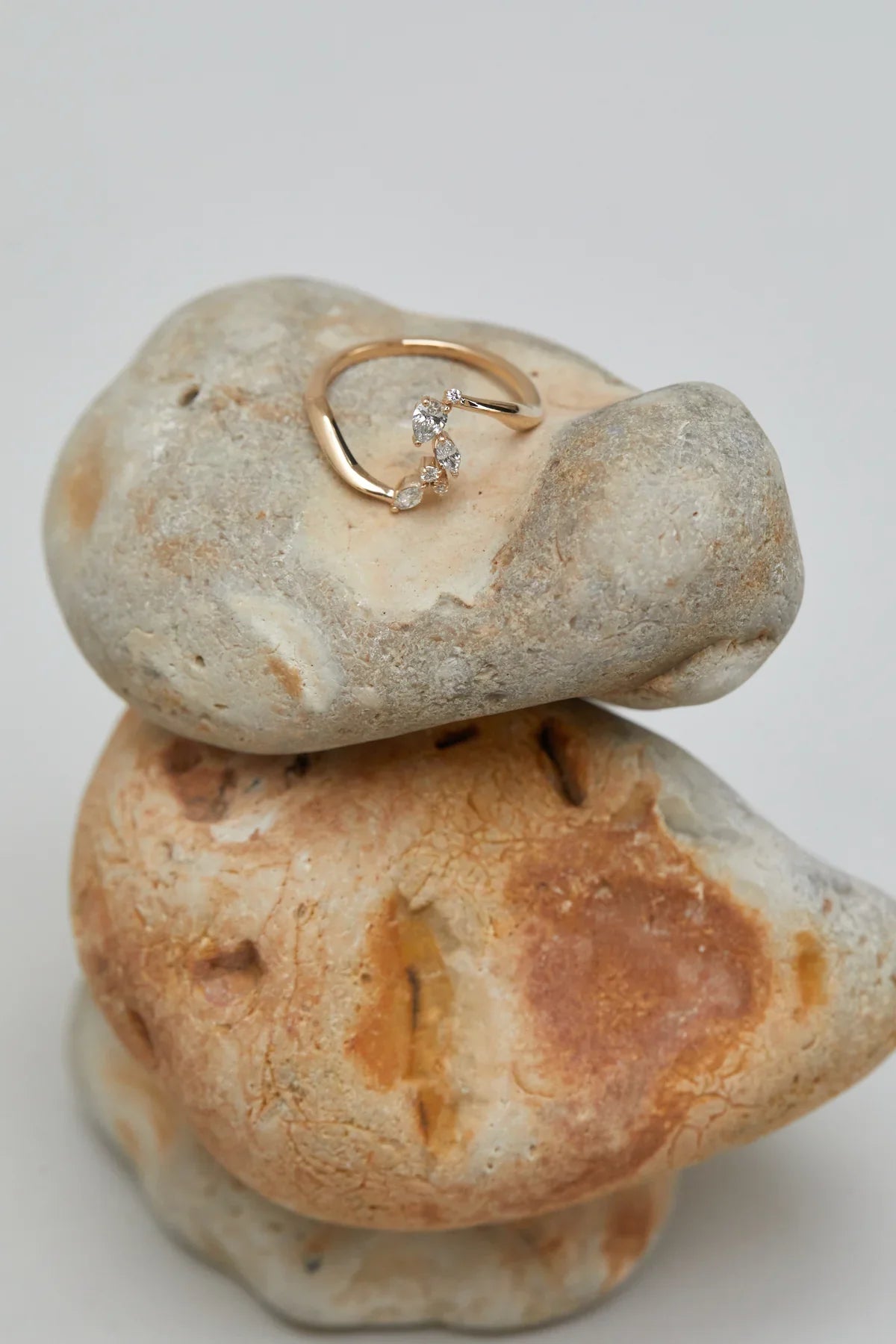 Constellation ring - 14k Recycled Gold Diamond Constellation Ring - The Future Rocks - 3