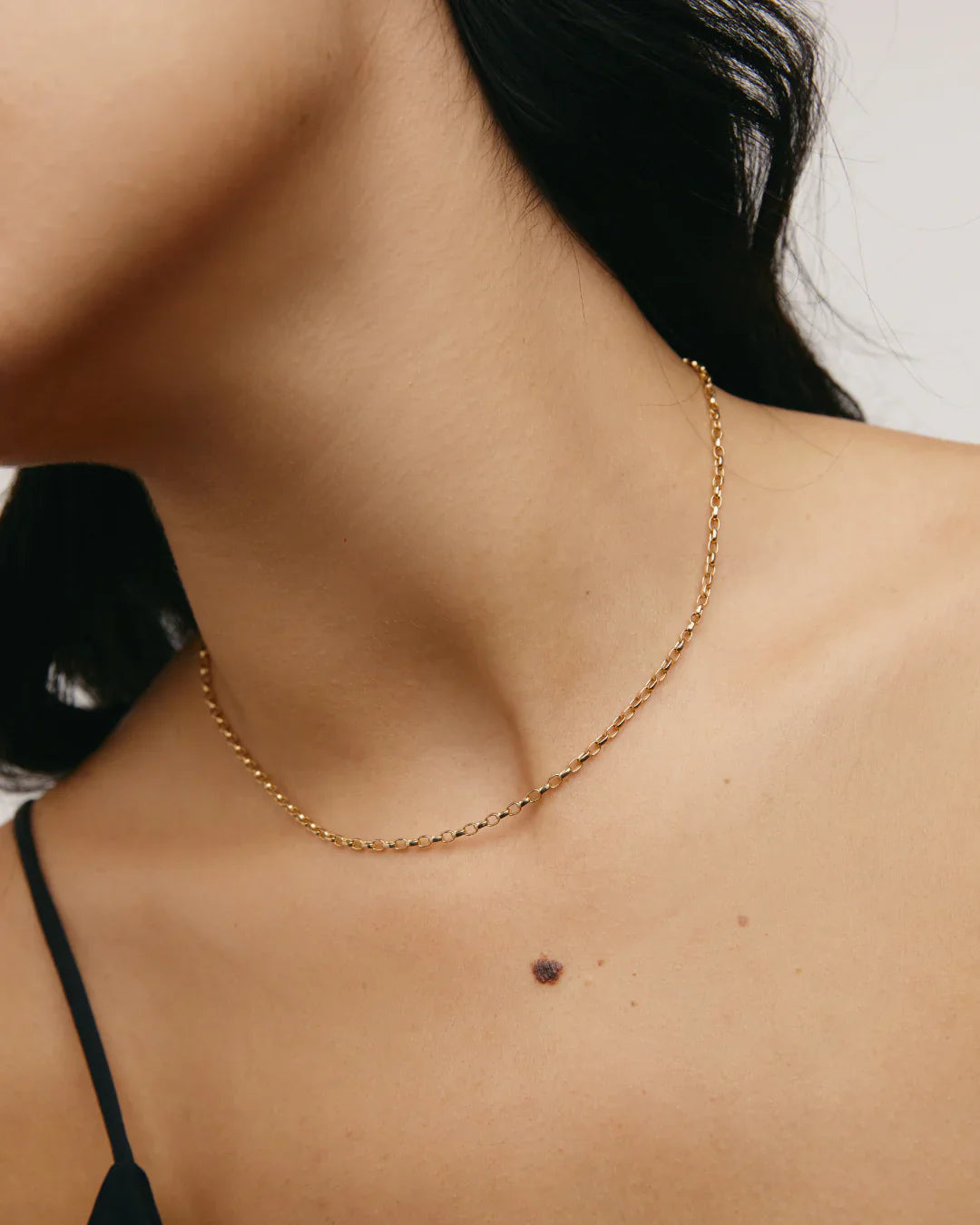 Corrente necklace - 14K Recycled Gold Chain Necklace - The Future Rocks - 2