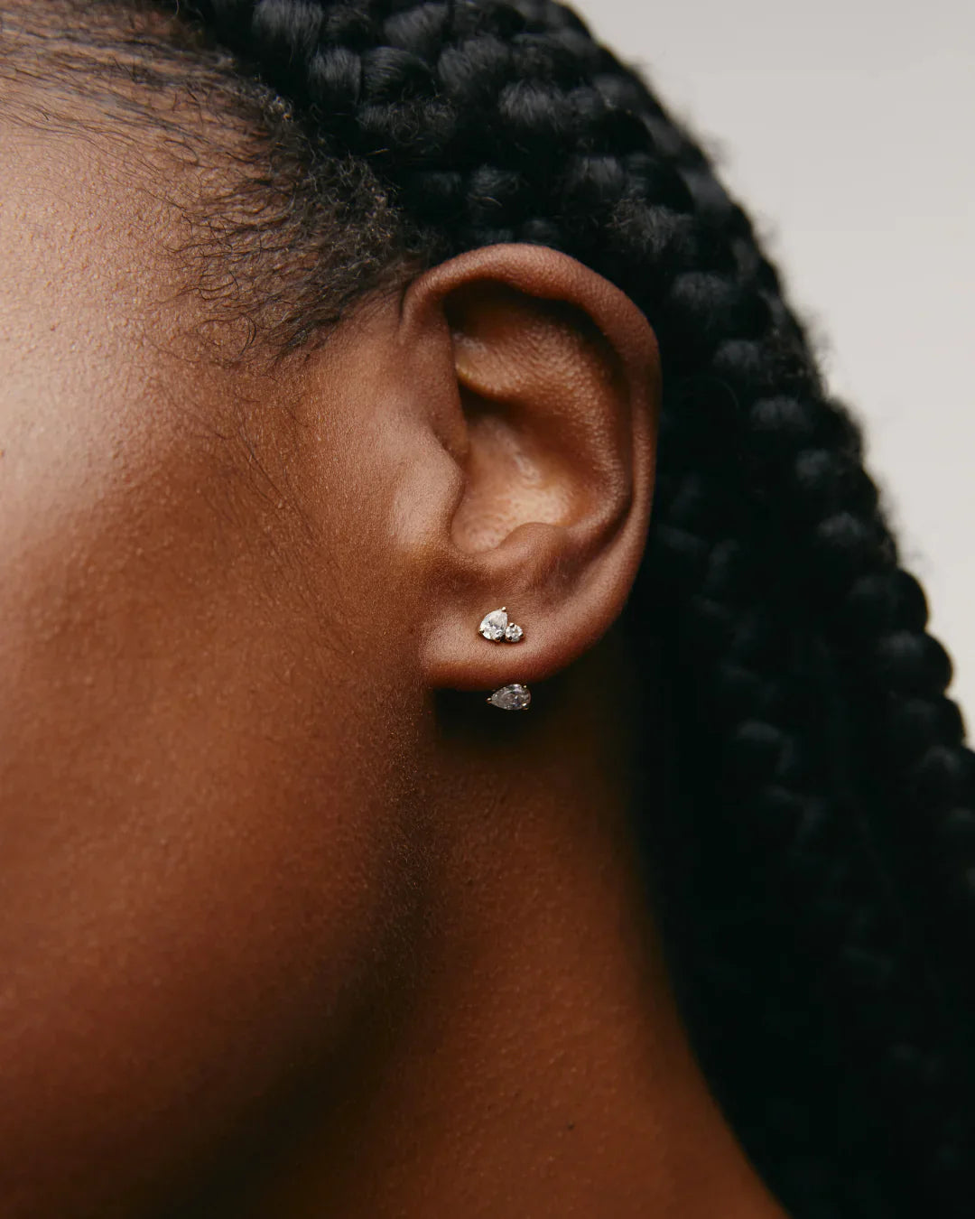 Cosmos earrings - Cosmos Lab-Grown Diamond Stud Earrings - The Future Rocks - 2