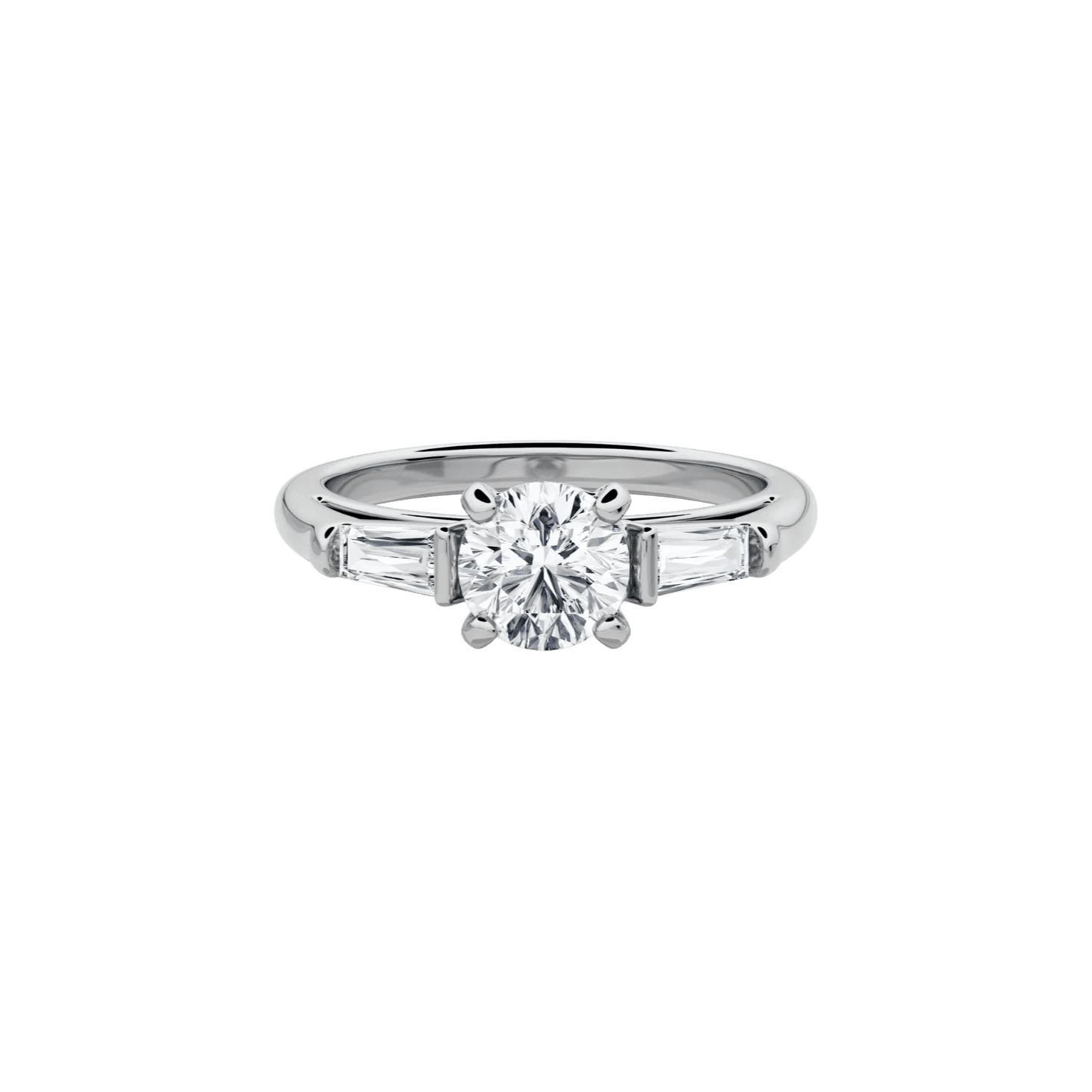 Cycad diamond ring - Three Stone Lab Grown Diamond Ring - The Future Rocks - 3