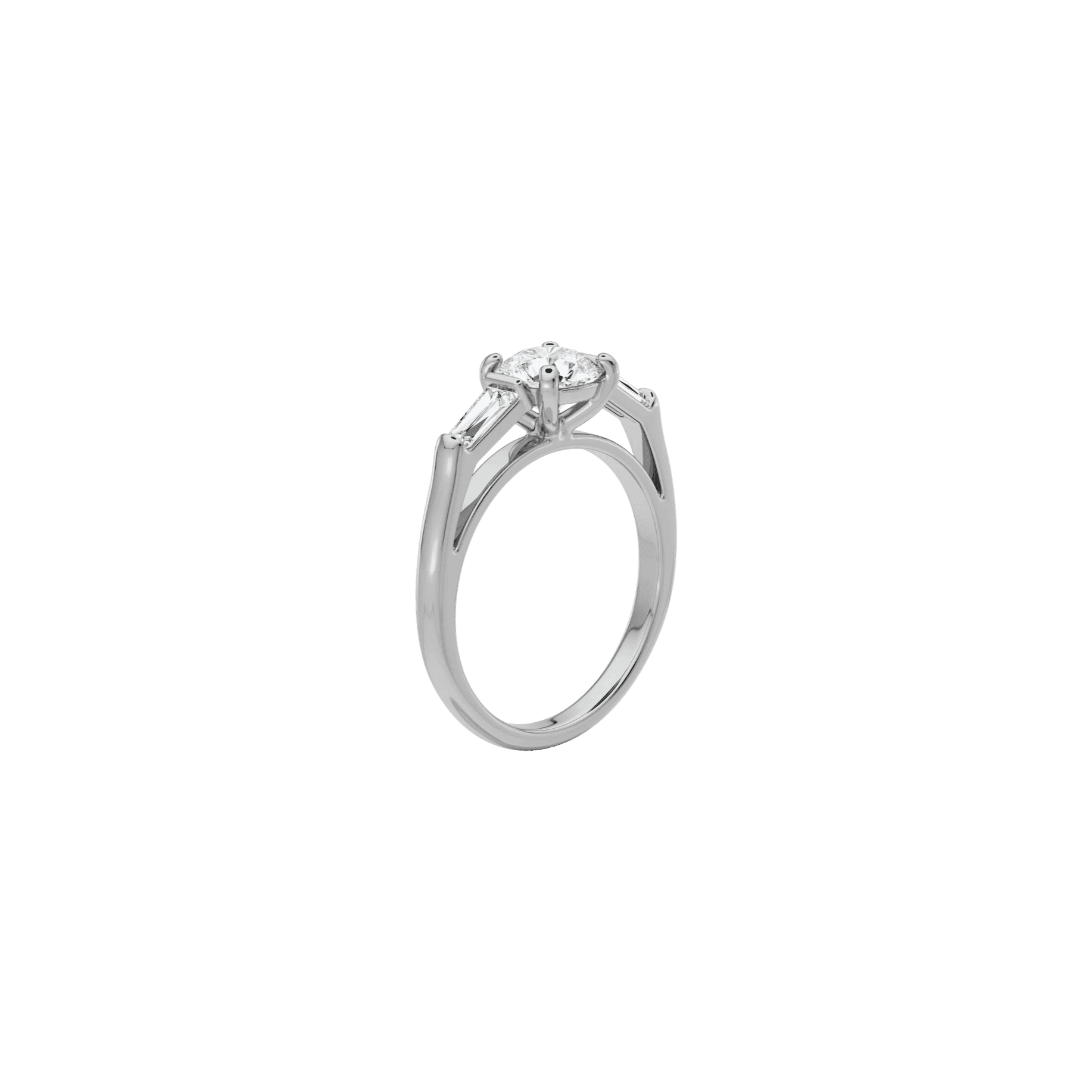 Cycad diamond ring - Three Stone Lab Grown Diamond Ring - The Future Rocks - 7
