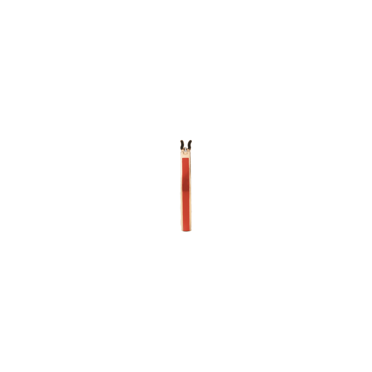 Engage EGP2 sun single pierced earring - Orange Enamel Hoop Earring - The Future Rocks - 3